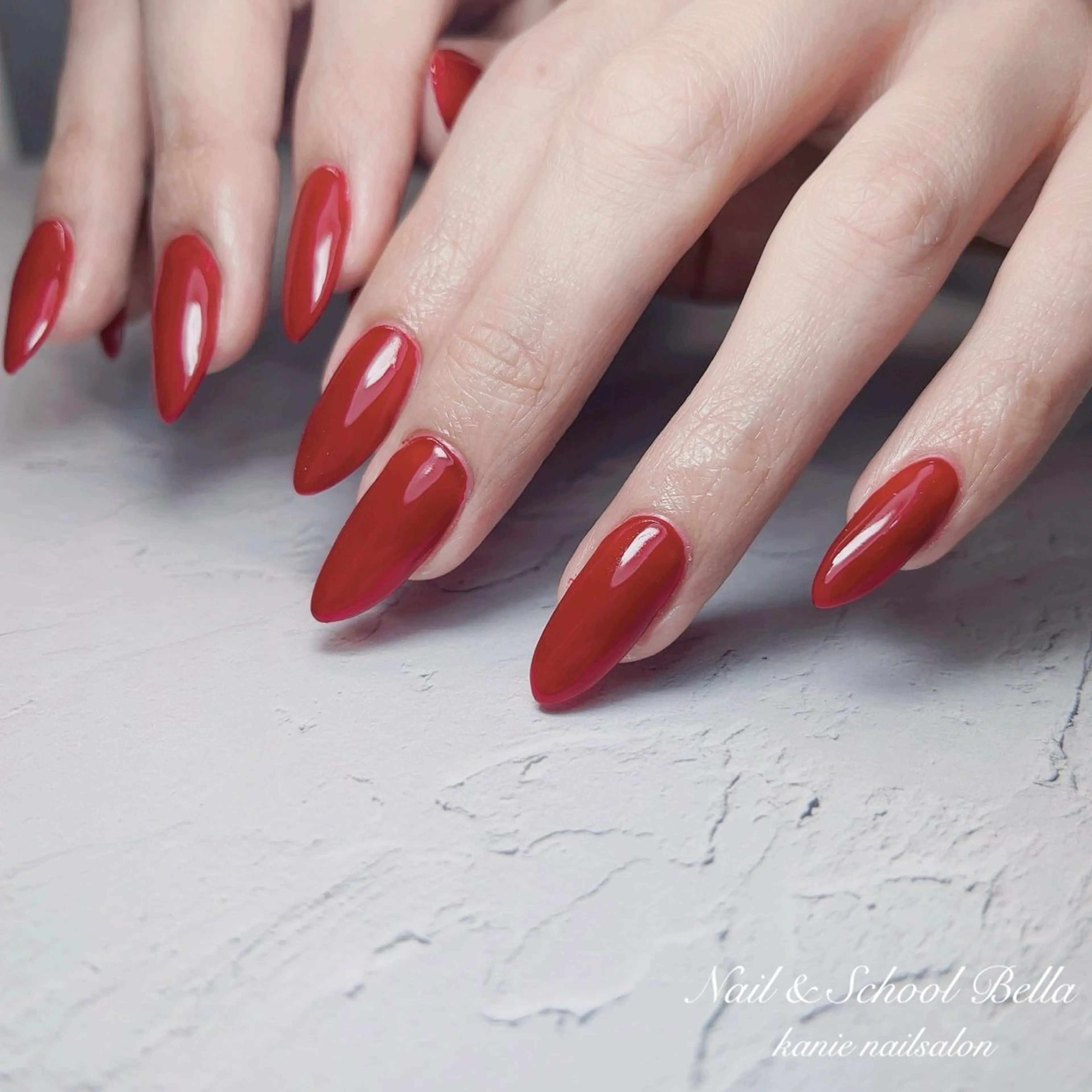 ジェルネイルワンカラー(オフ無し)の写真