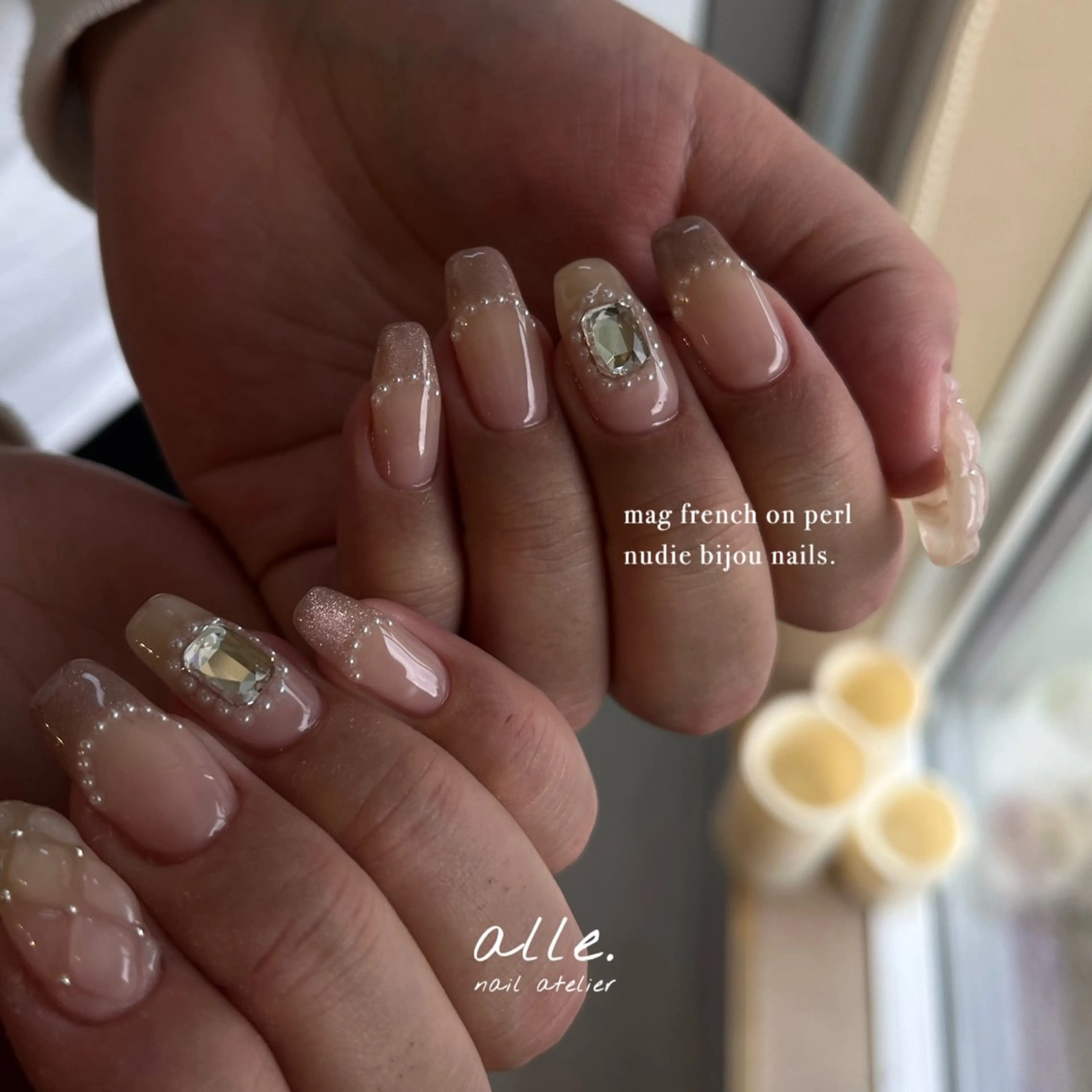 ネイル ハンドネイル atelier alle.のネイルデザイン