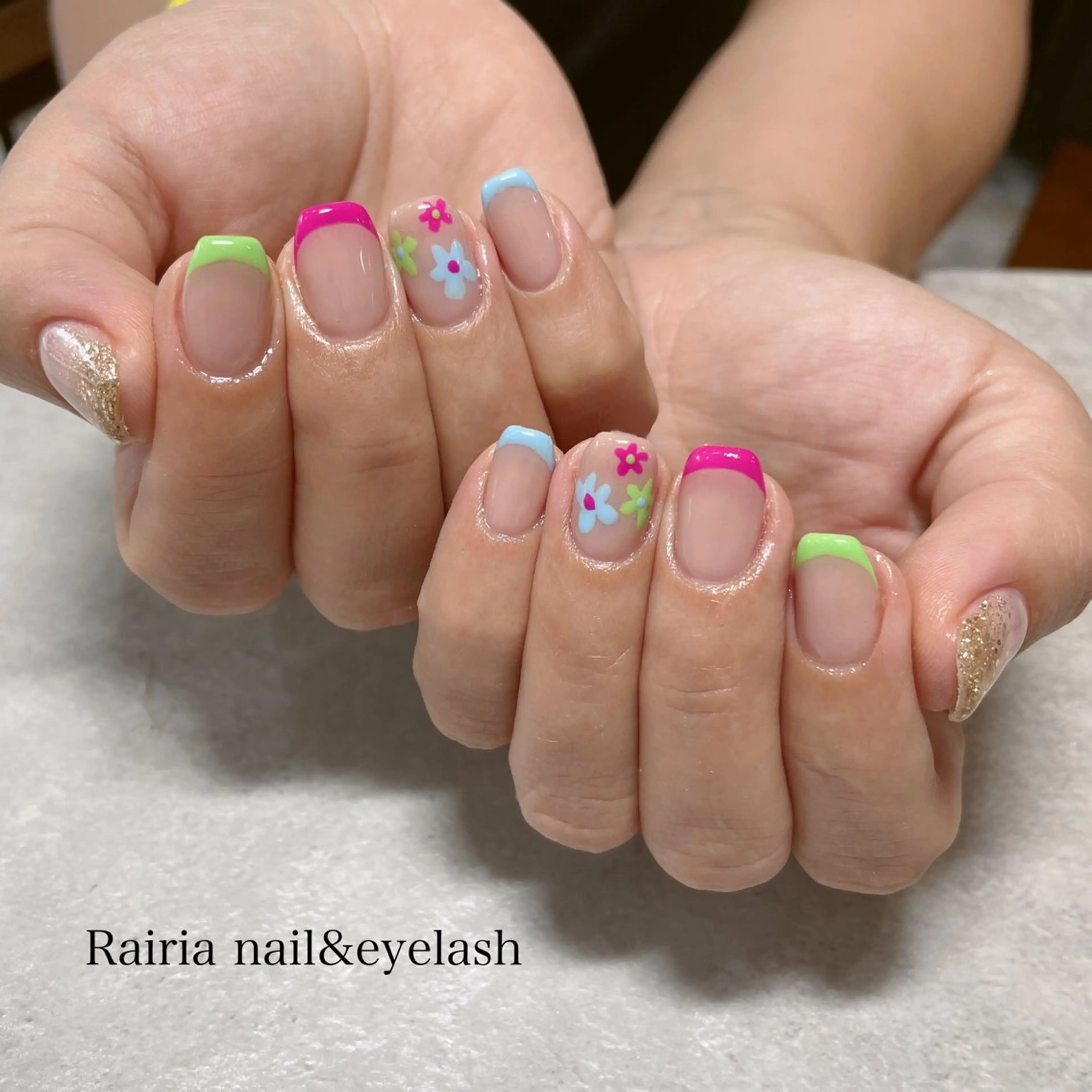 ネイル 持ち込み ハンドネイル Rairia nail&eyelash小岩店所属・Rairianail 小岩店のネイルデザイン