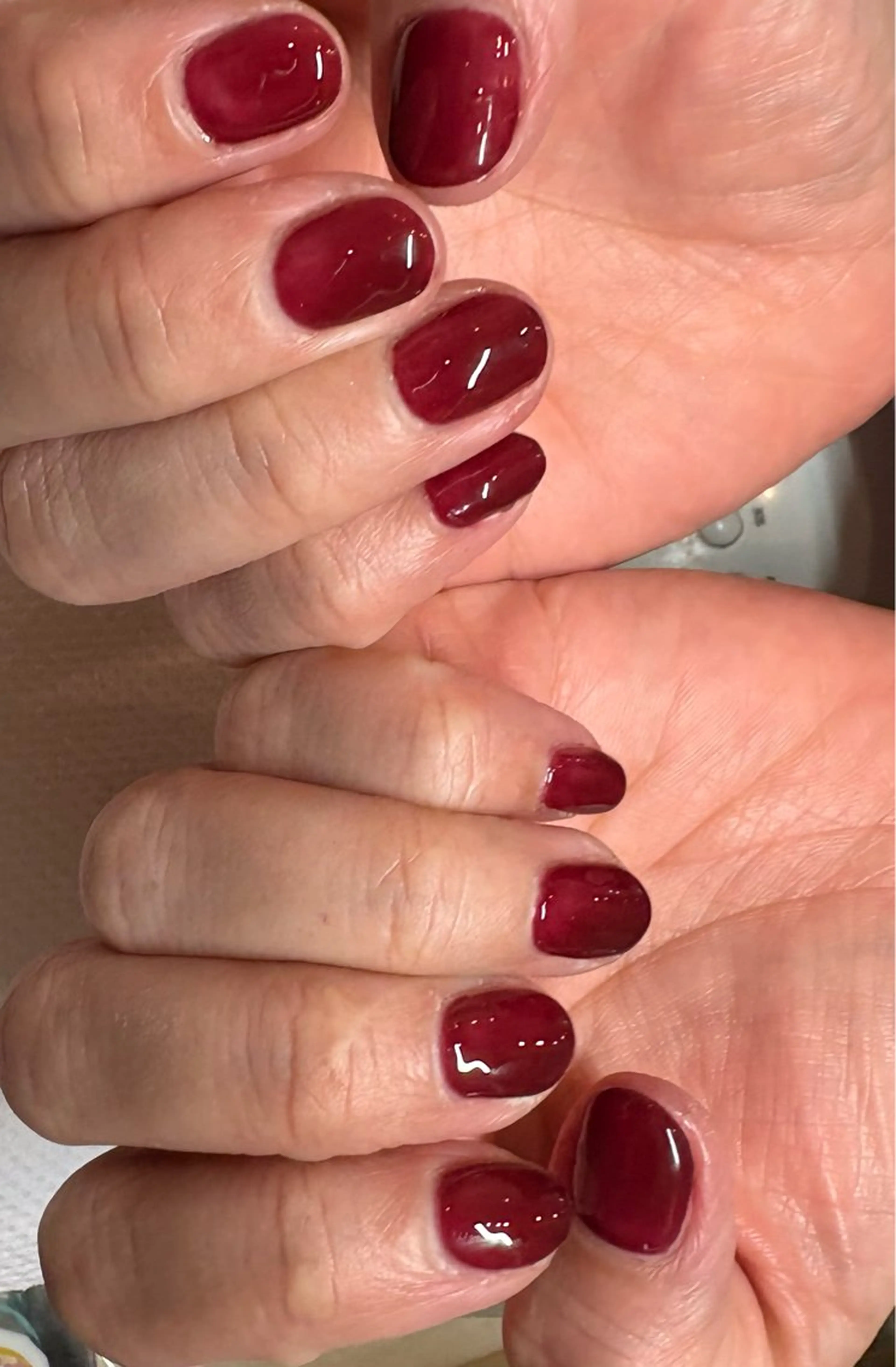 ネイル ワンカラーネイル 松本 リオナのネイルデザイン