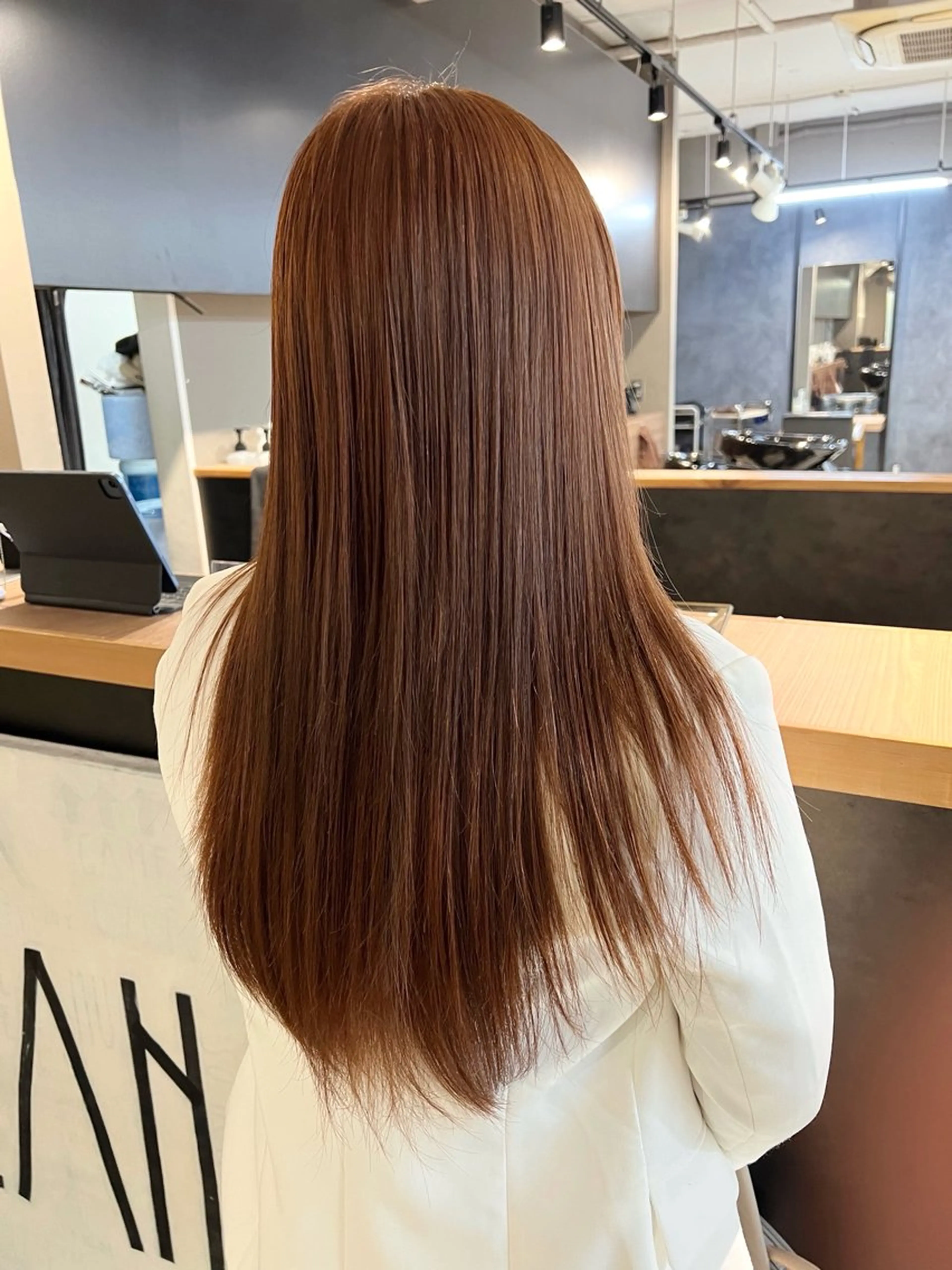 ロング カラー ブリーチ ダブルカラー ブリーチなしカラー ピンクカラー daiki 原宿のヘアスタイル