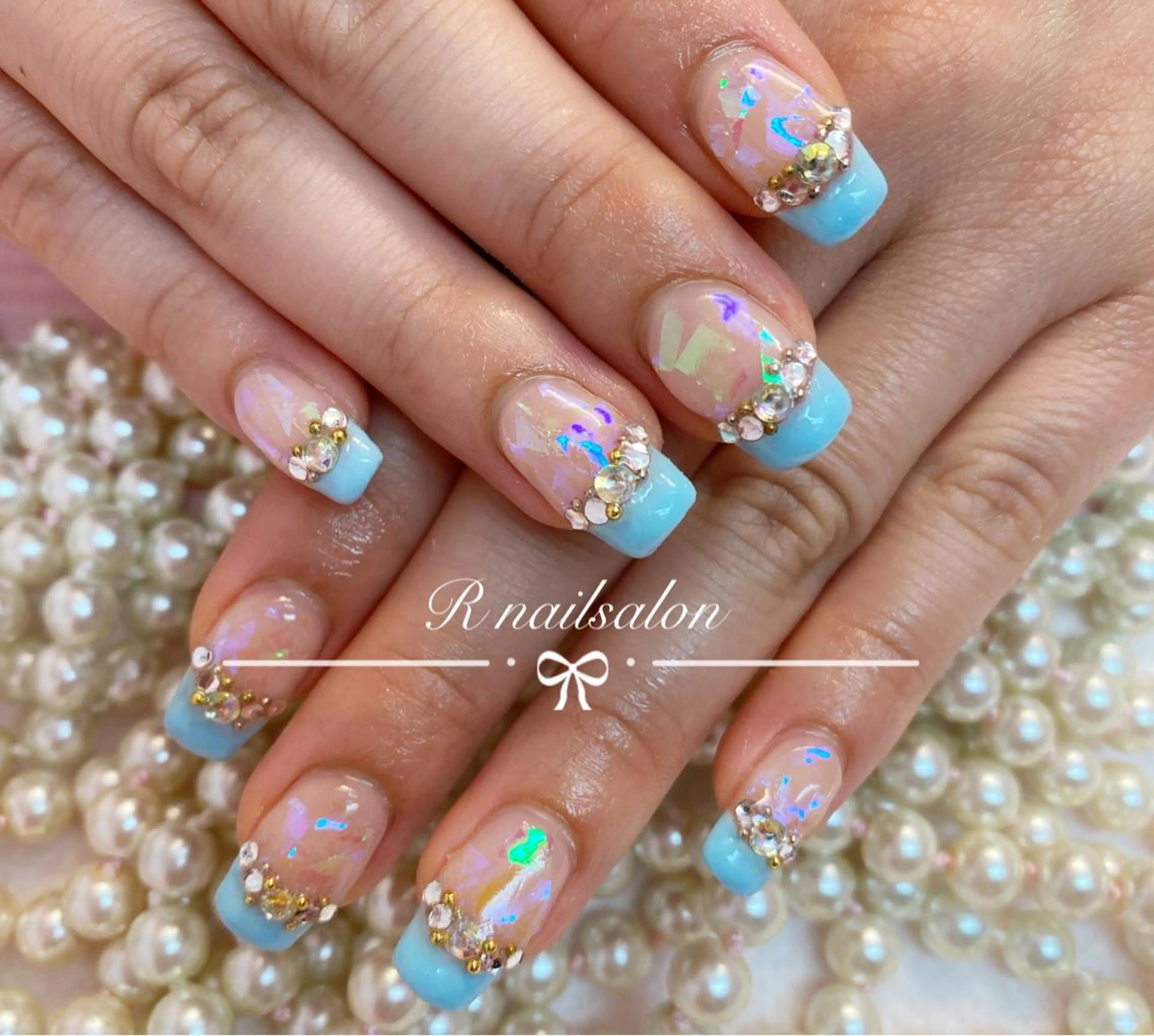 セミロング R NAILSALONのネイルデザイン