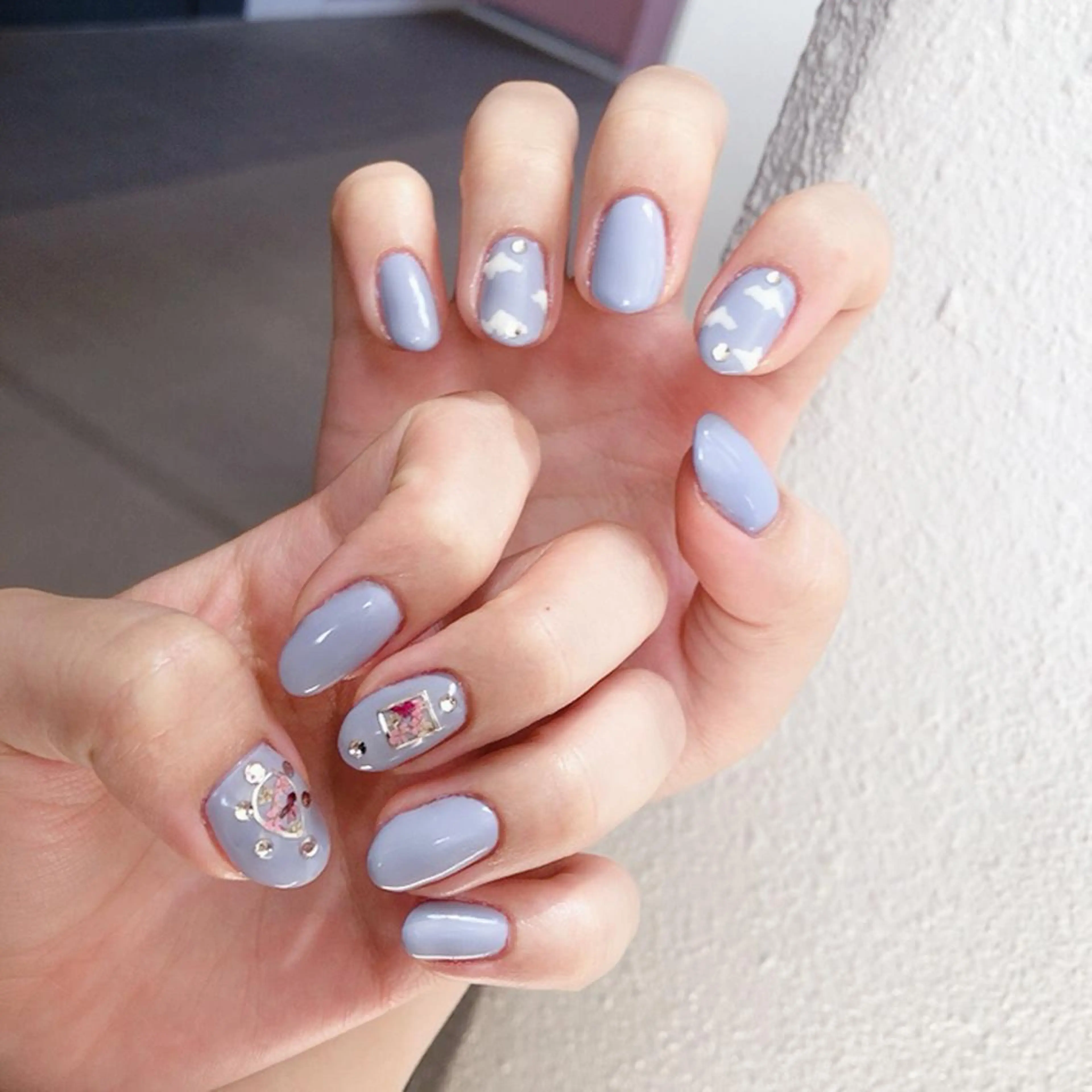 ネイル 持ち込み 奥園 良恵のネイルデザイン