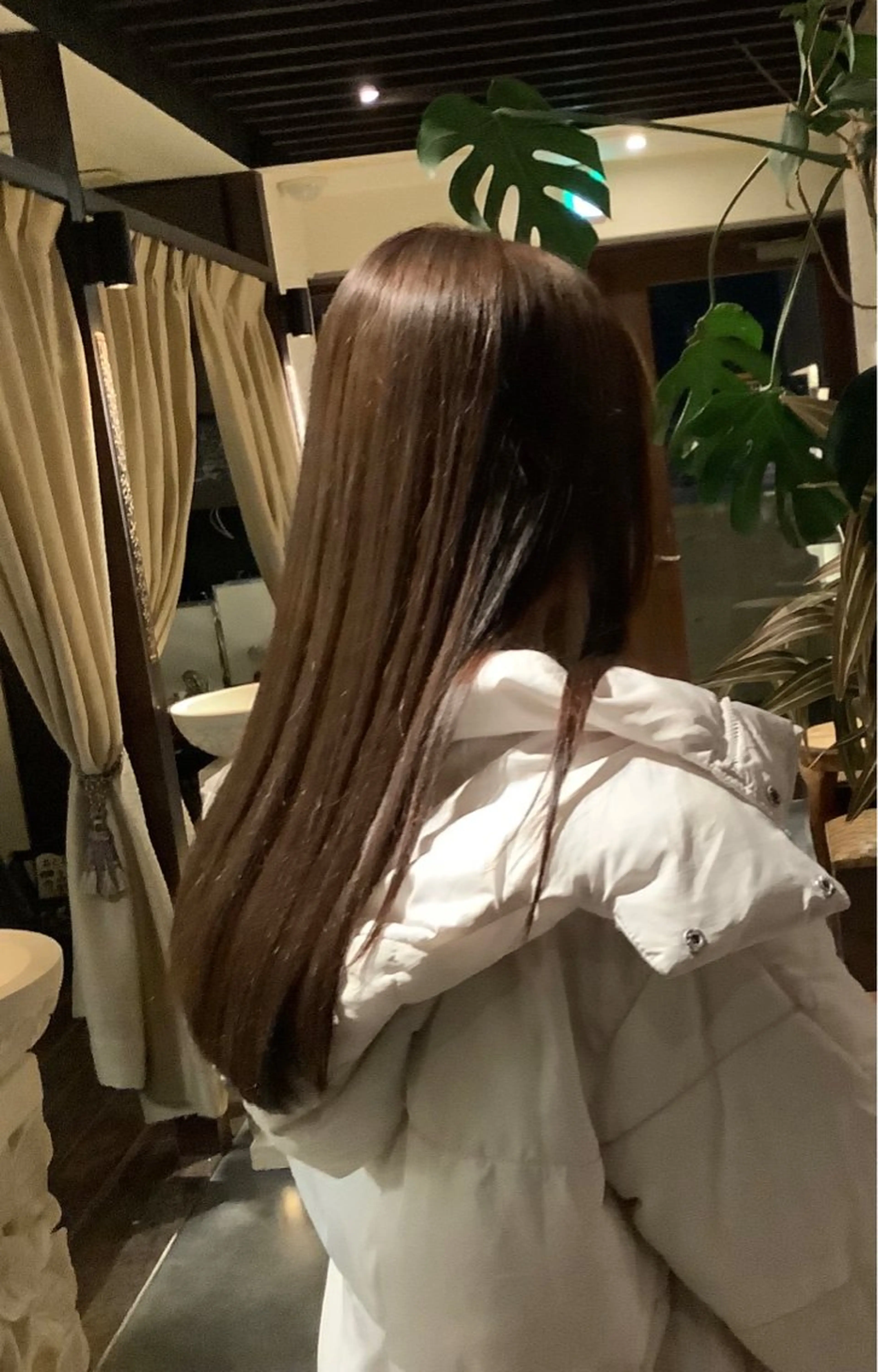 【髪質改善レベル⭐️⭐️⭐️⭐️⭐️】カット＋縮毛矯正＋水素髪質改善＋インカラミトリートメント🌙✨の写真