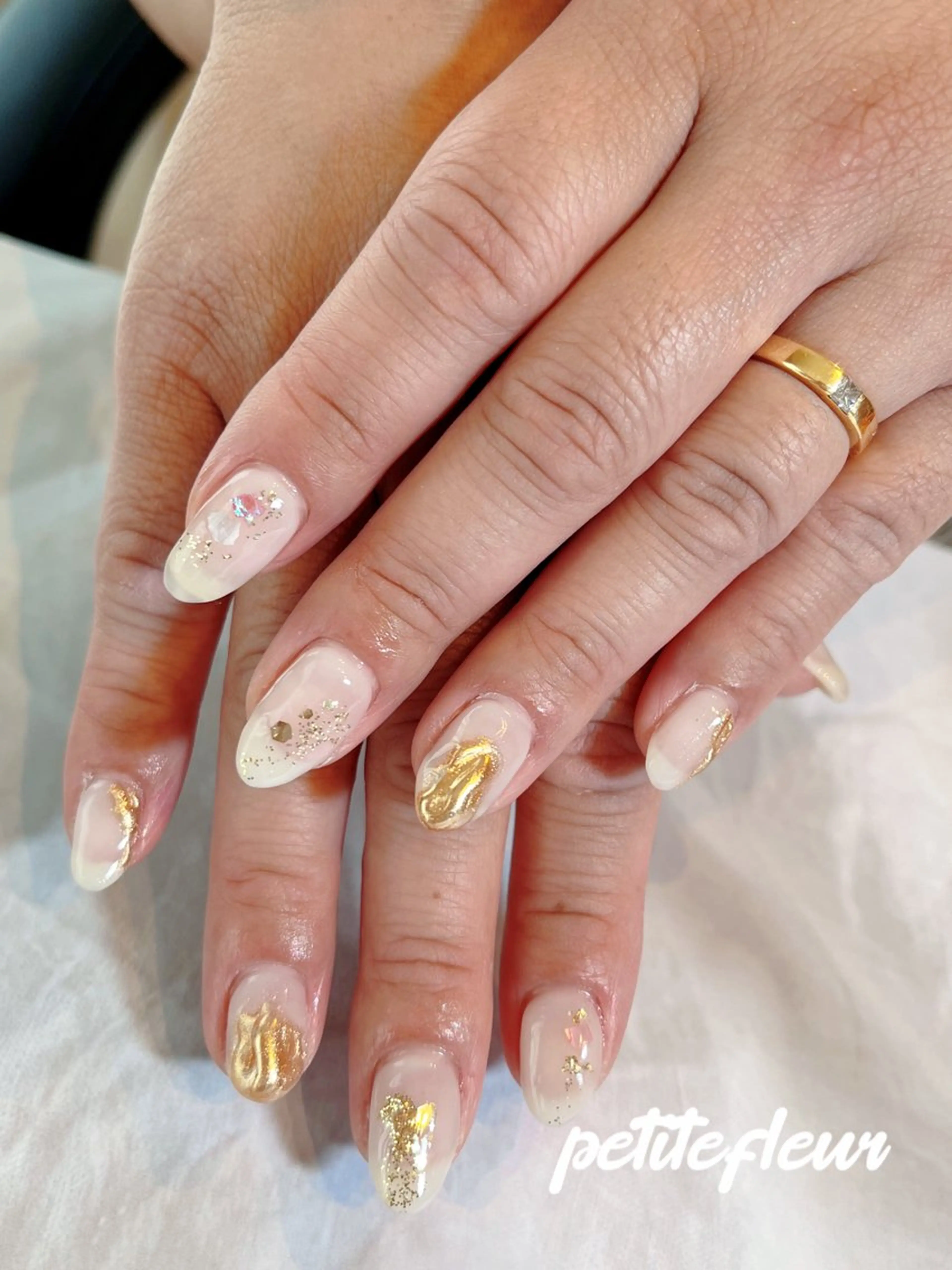 ネイル ハンドネイル ビューティーサロン プチフルールのネイルデザイン