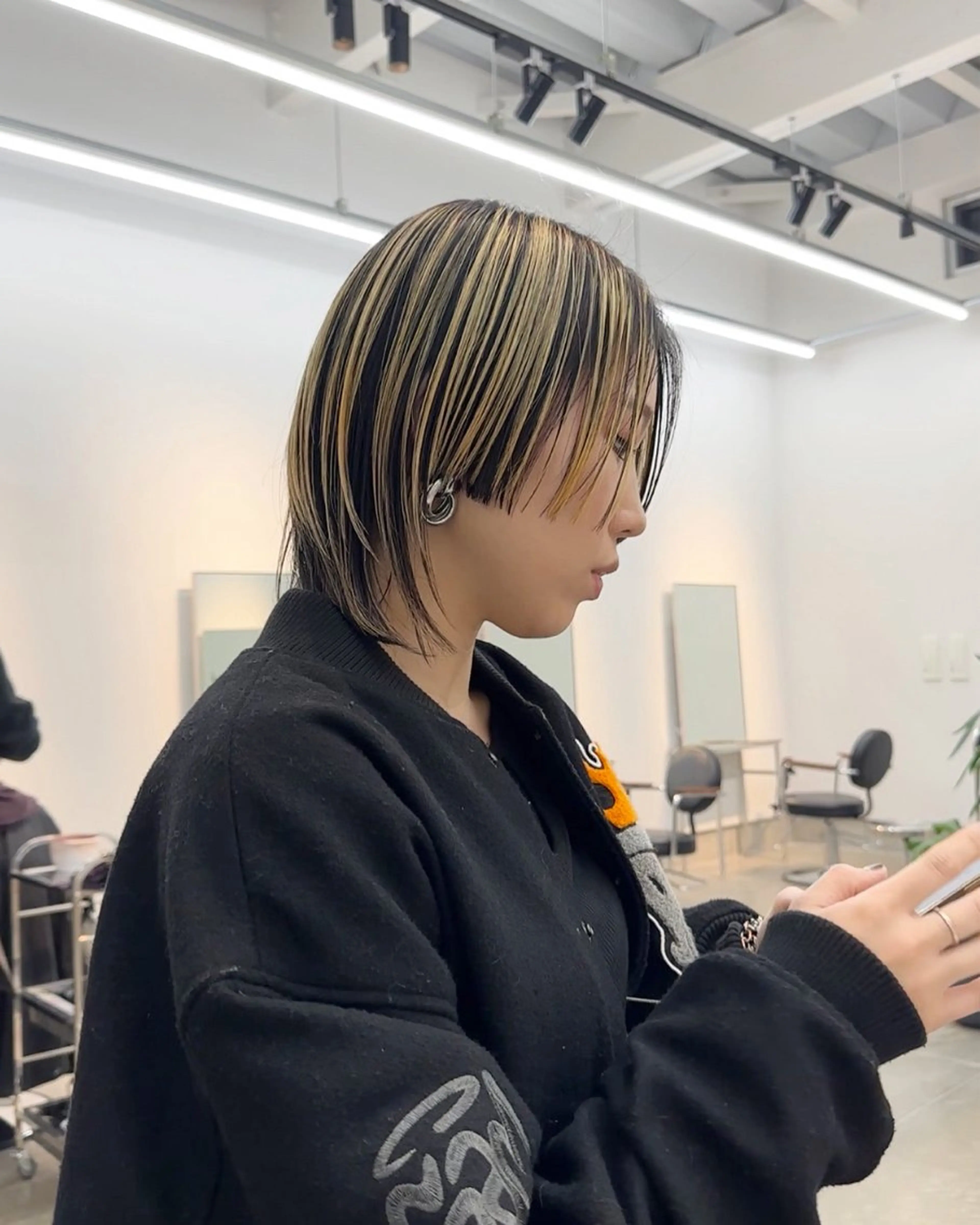 ミディアム 松井 佑太のヘアスタイル