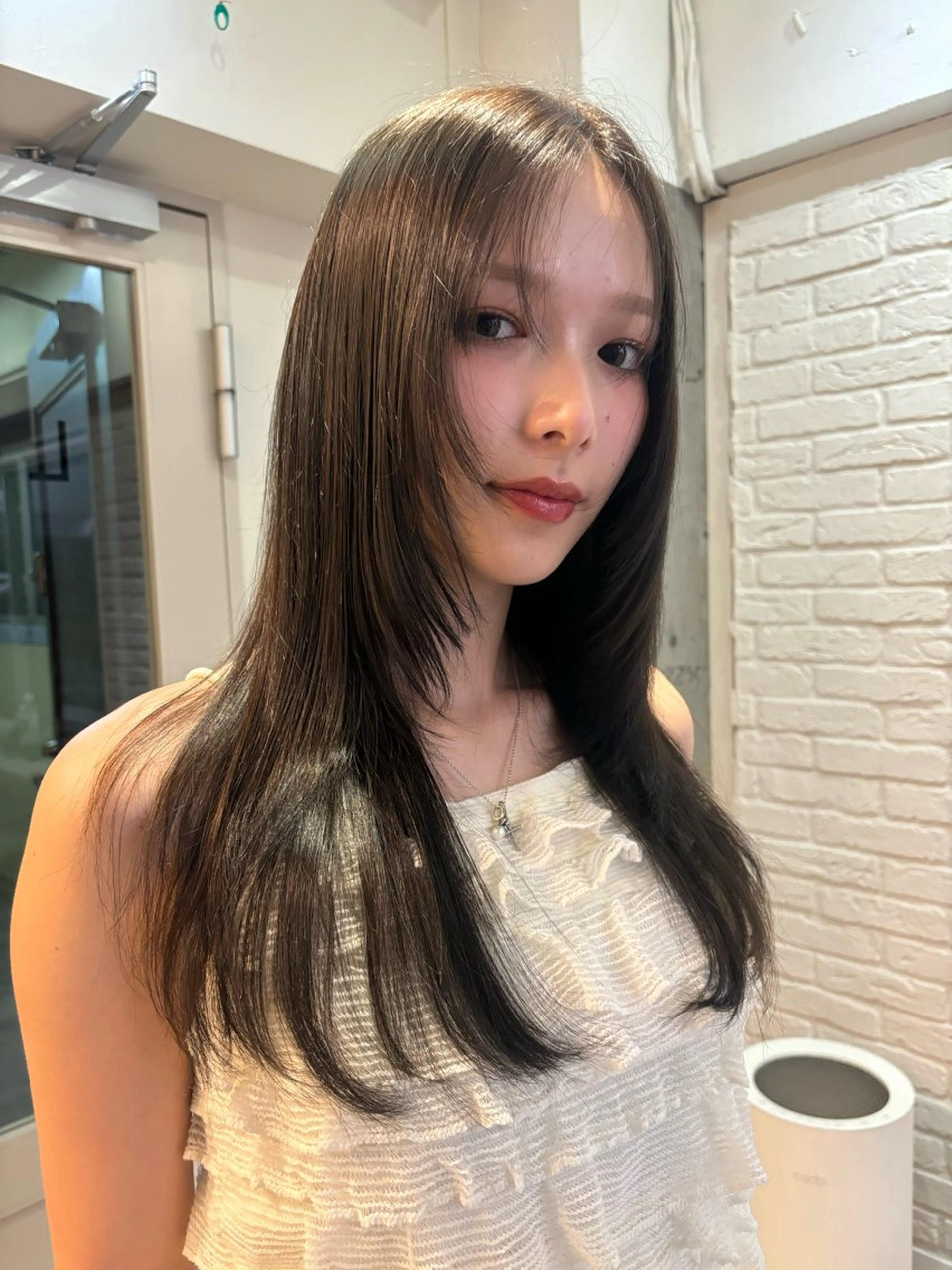 ロング ヘアカラー トリートメント 🍎デザインカラー /カエデ🍎のヘアスタイル