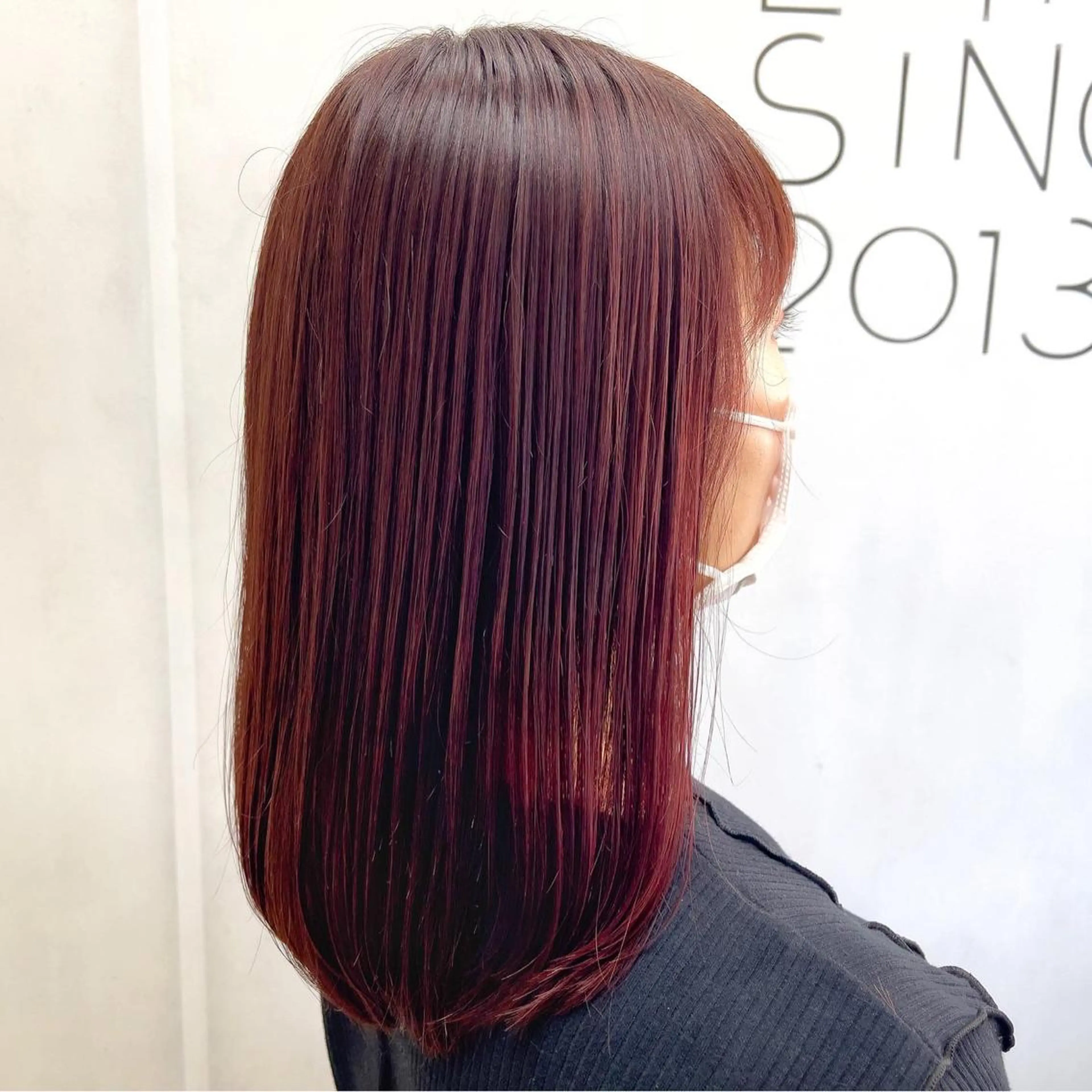 ロング カラー OAK溝の口 𖠋SHINYAのヘアスタイル