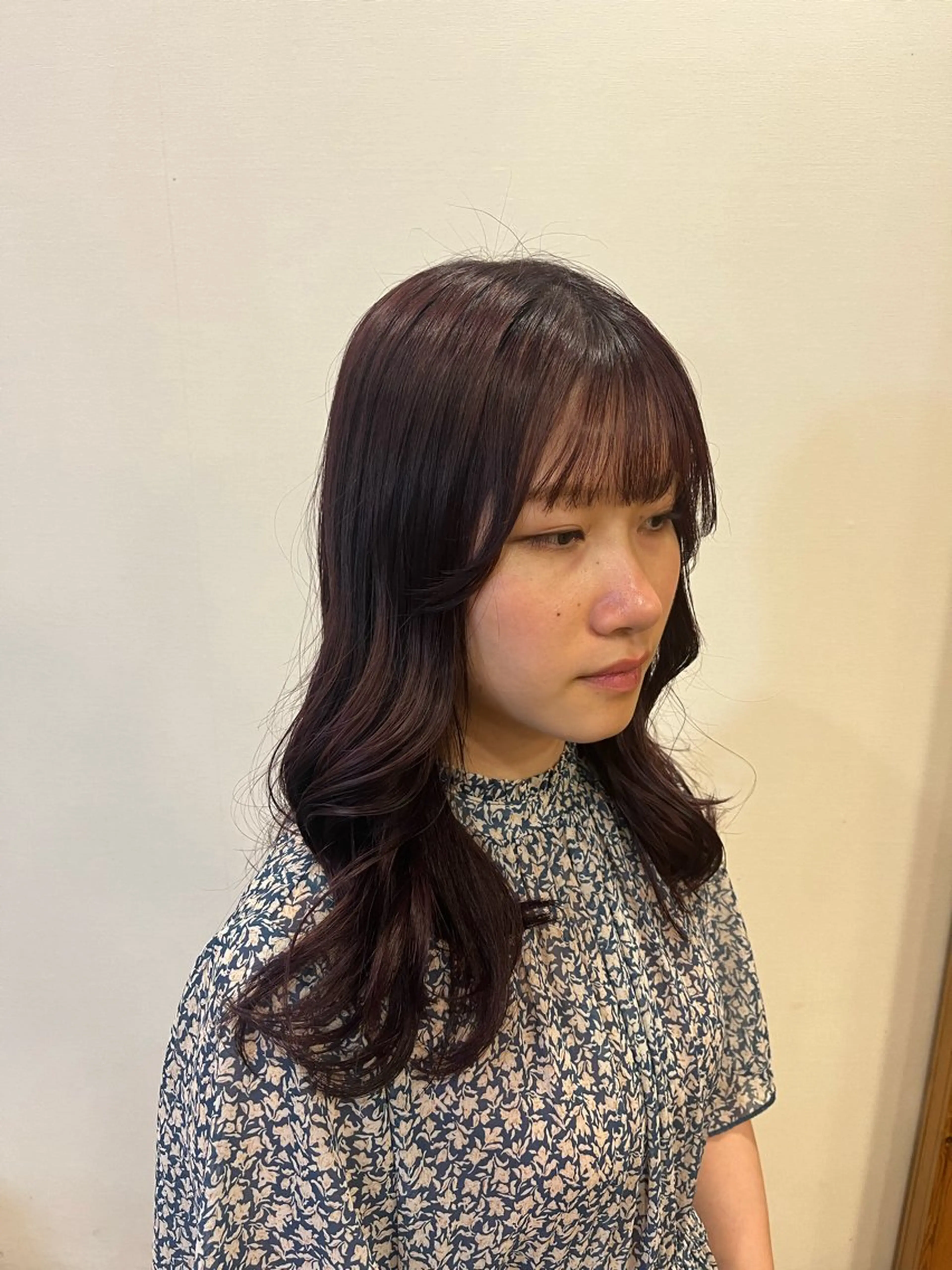 ロング anon所属・田中 結月のヘアスタイル