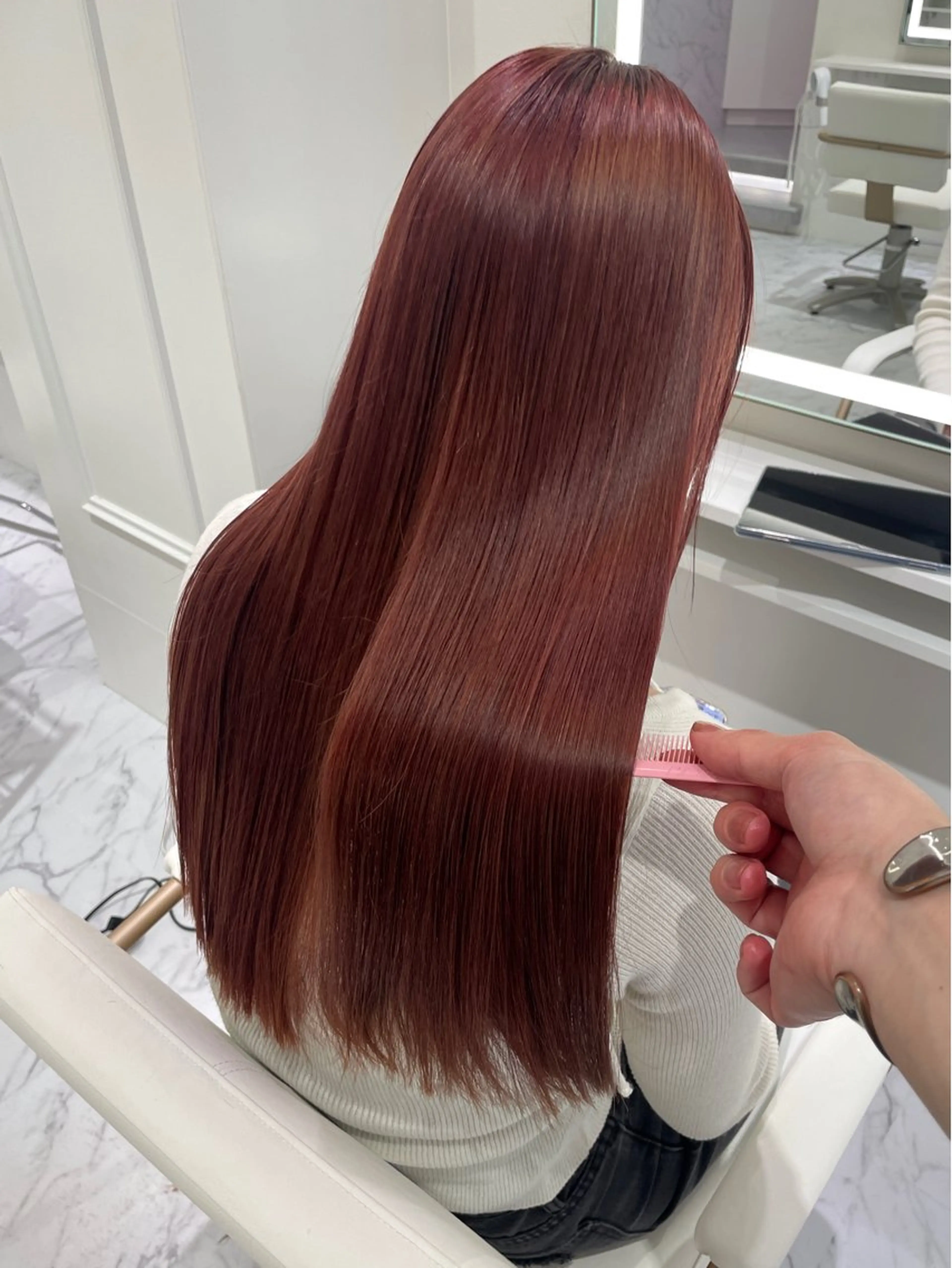 ロング カラー ヘアカラー ParveMix┊ 太田 千尋🥨のヘアスタイル