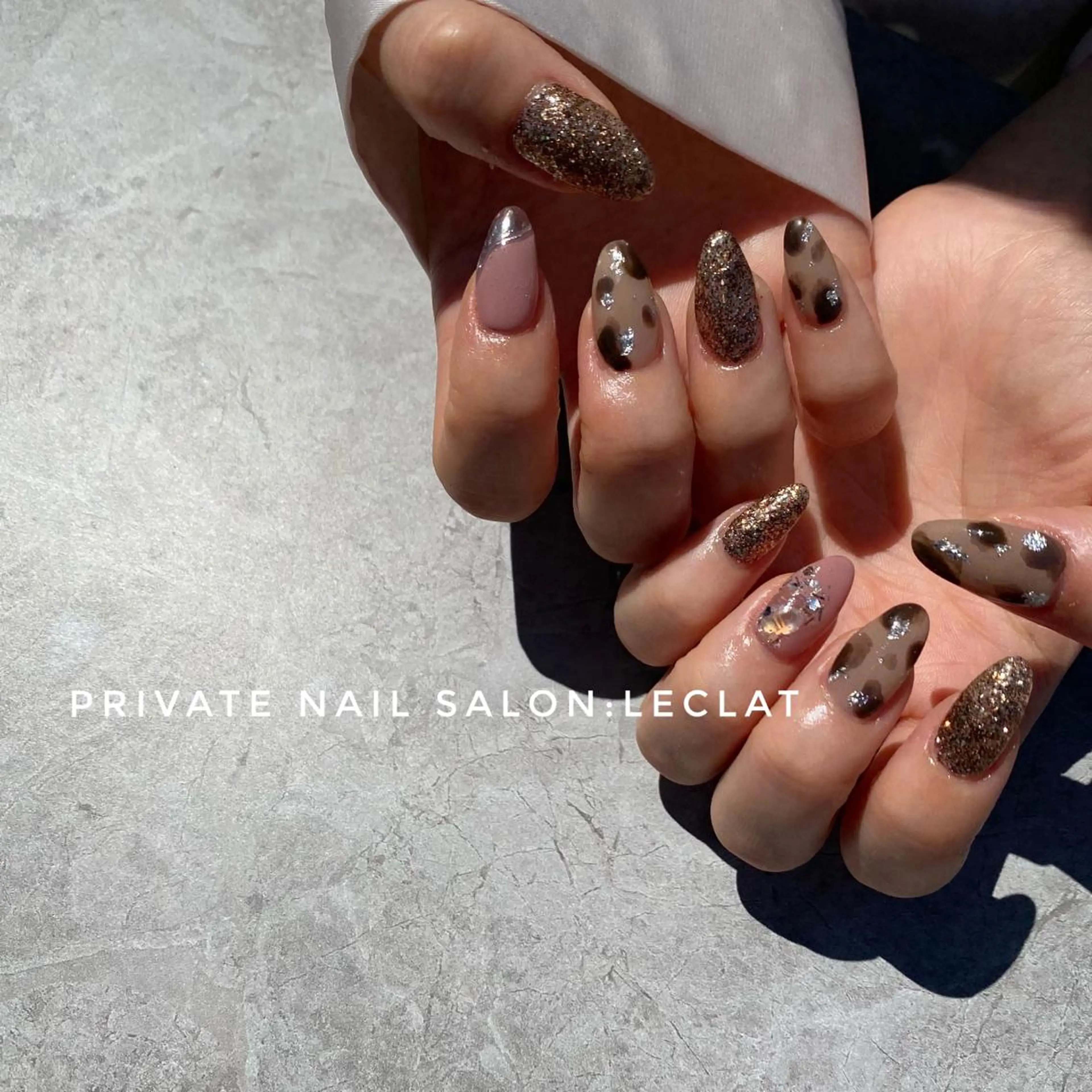 ネイル 南草津の ネイルやさんのネイルデザイン