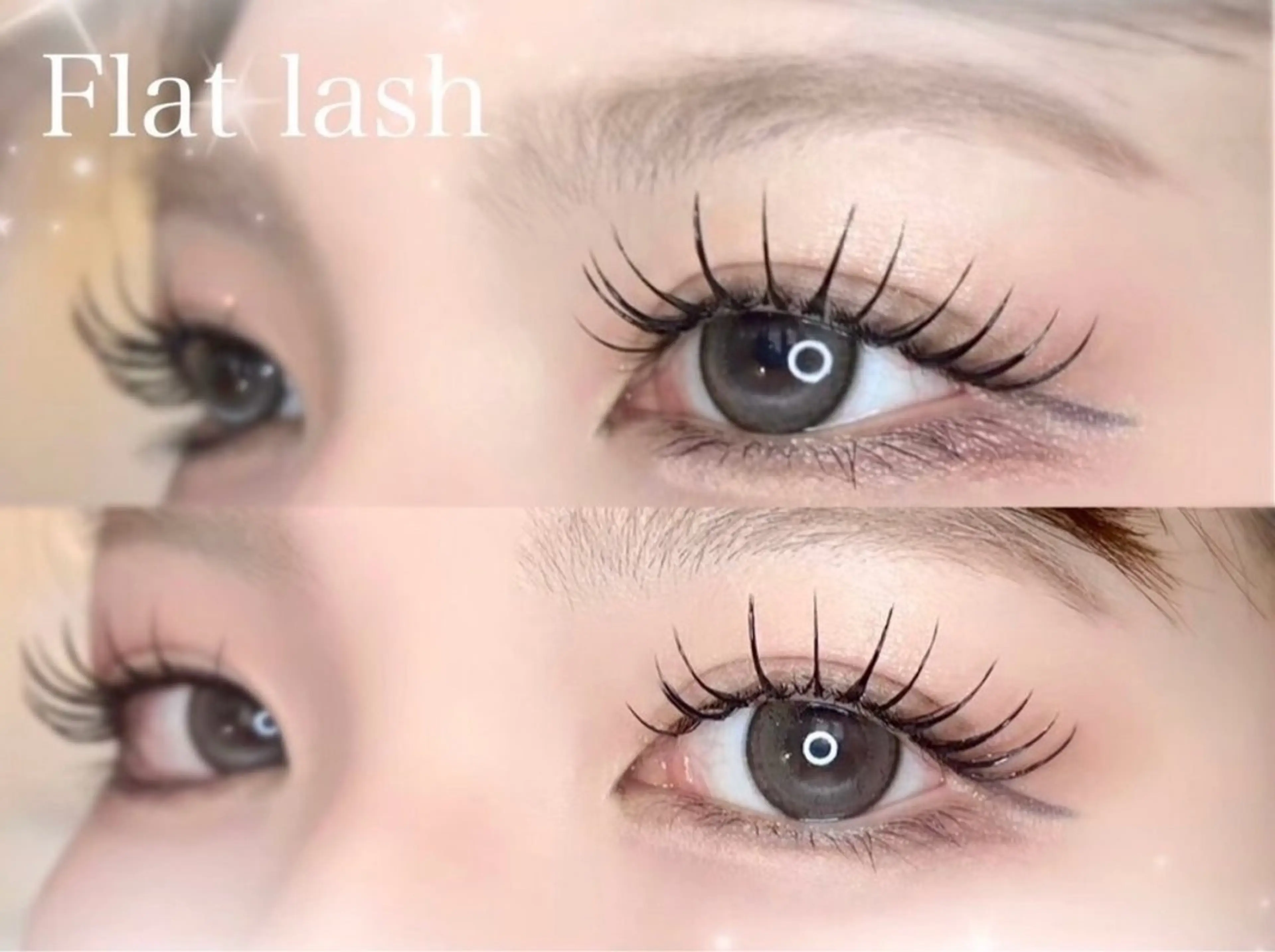 〖オフあり+500円〗🤍フラットラッシュ140本の写真