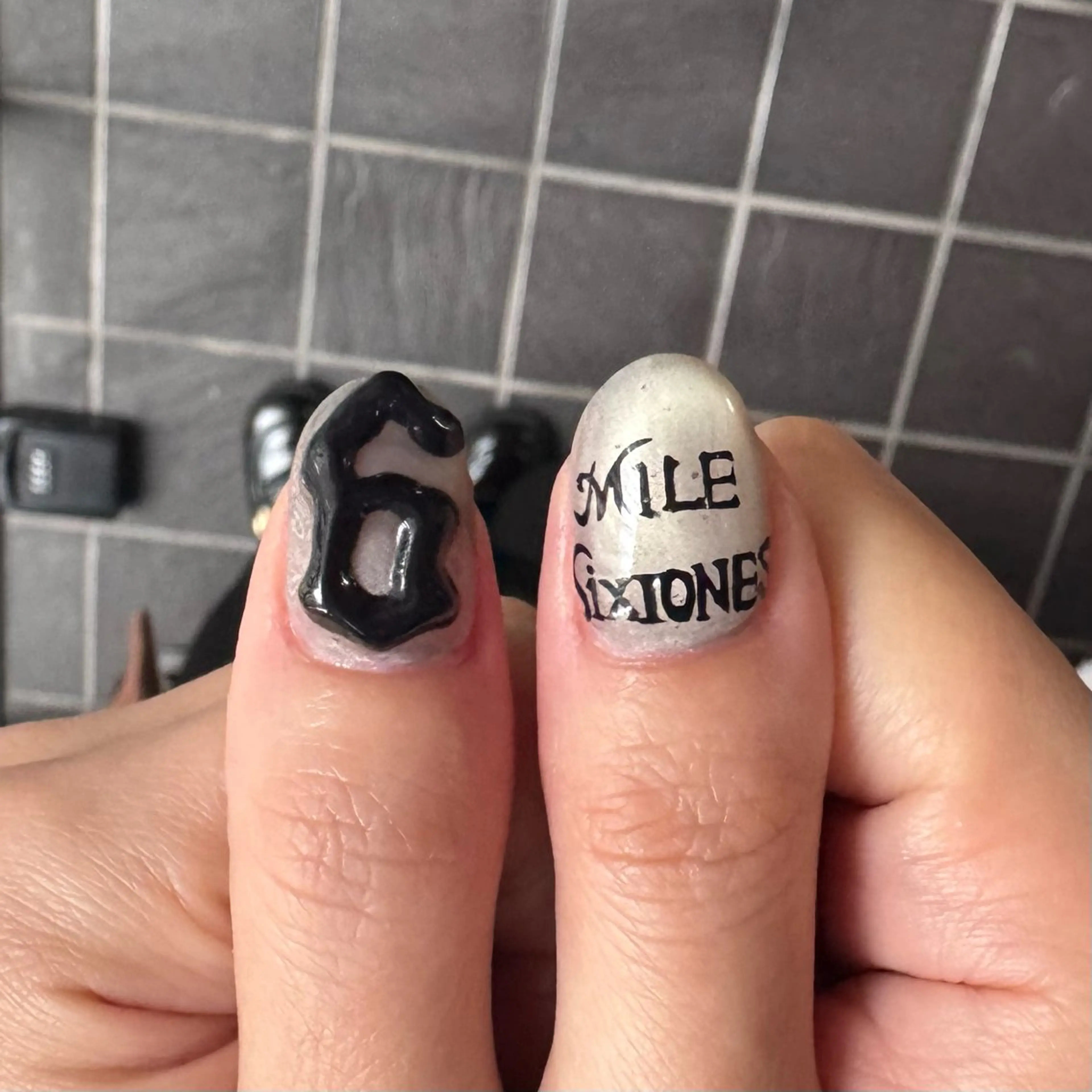 ショート 小川 柚香のネイルデザイン