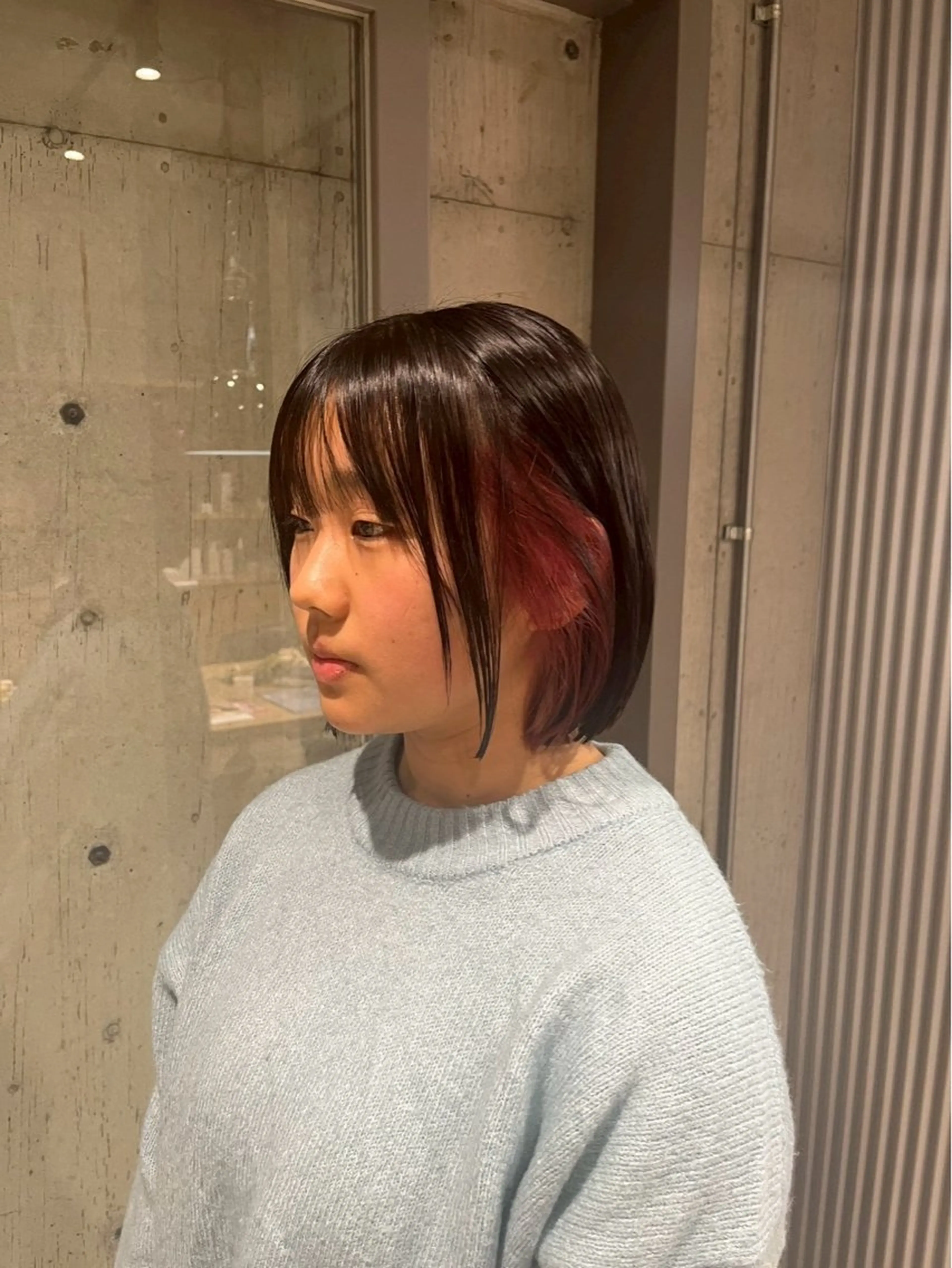 ショート カラー ヘアカラー トリートメント カラーモデル募集 /タイガ🐯のヘアスタイル