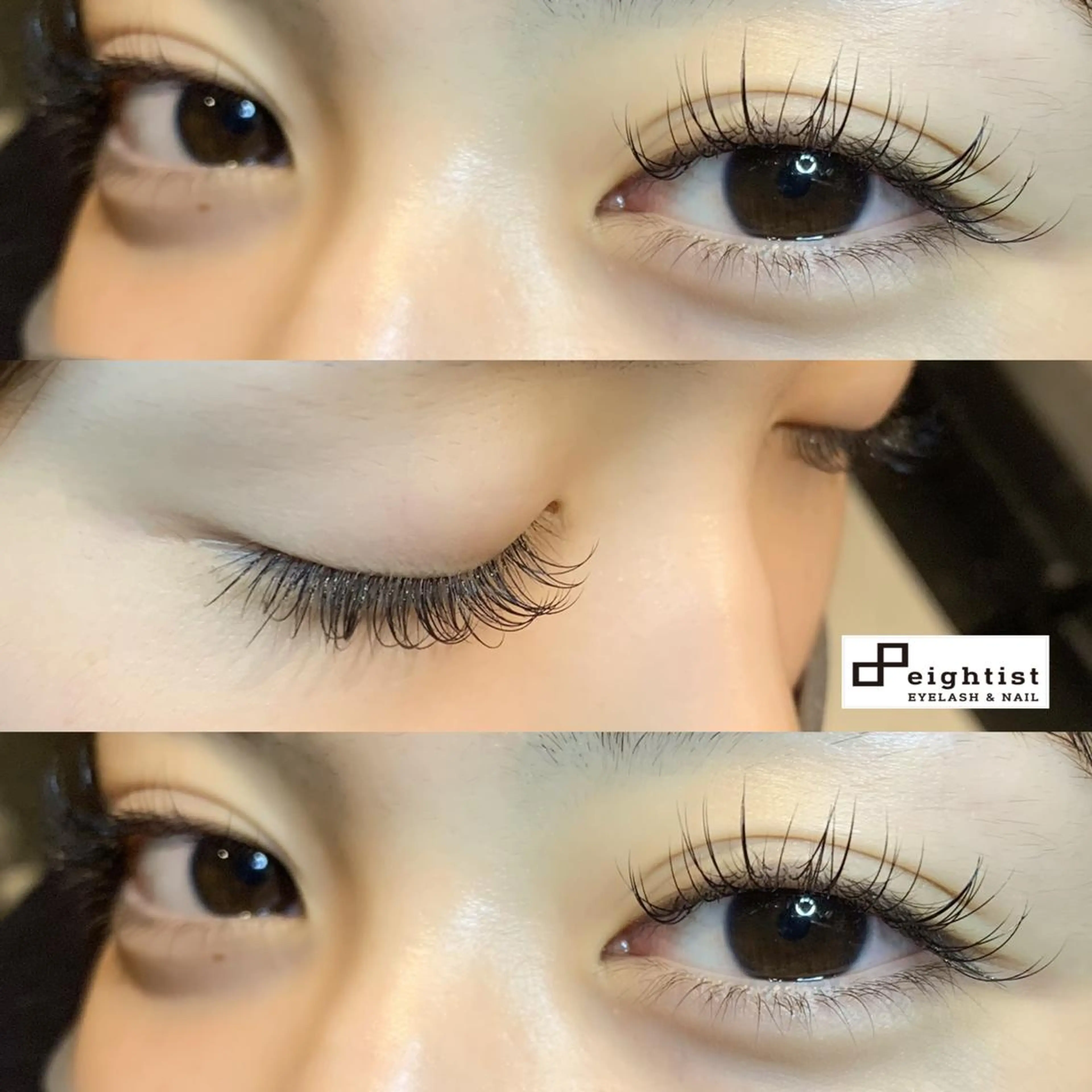 マツエク・マツパ Dカール セーブル kakimoto .hのマツエク・マツパデザイン