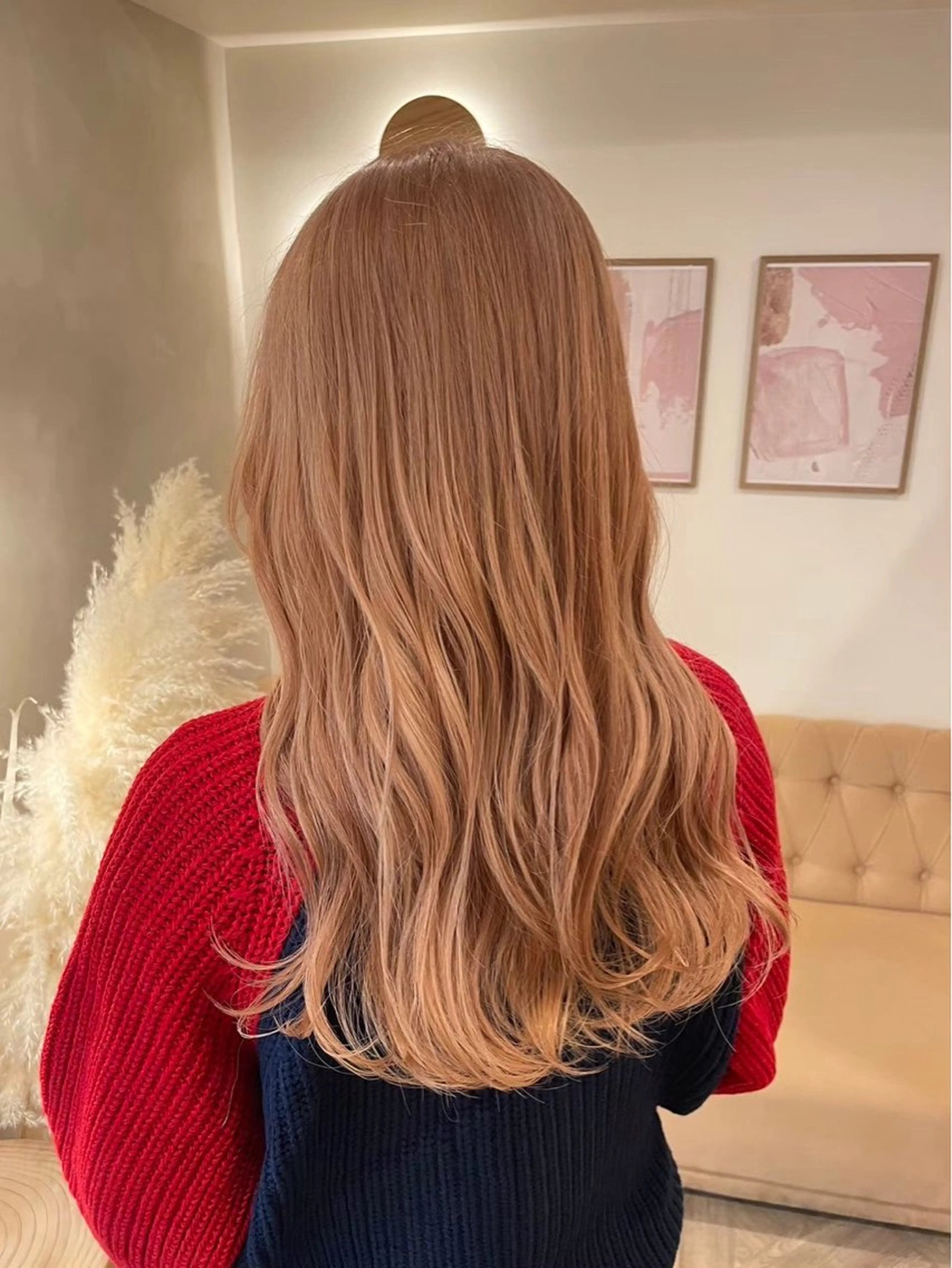 ロング カラー LUVISM りきのヘアスタイル