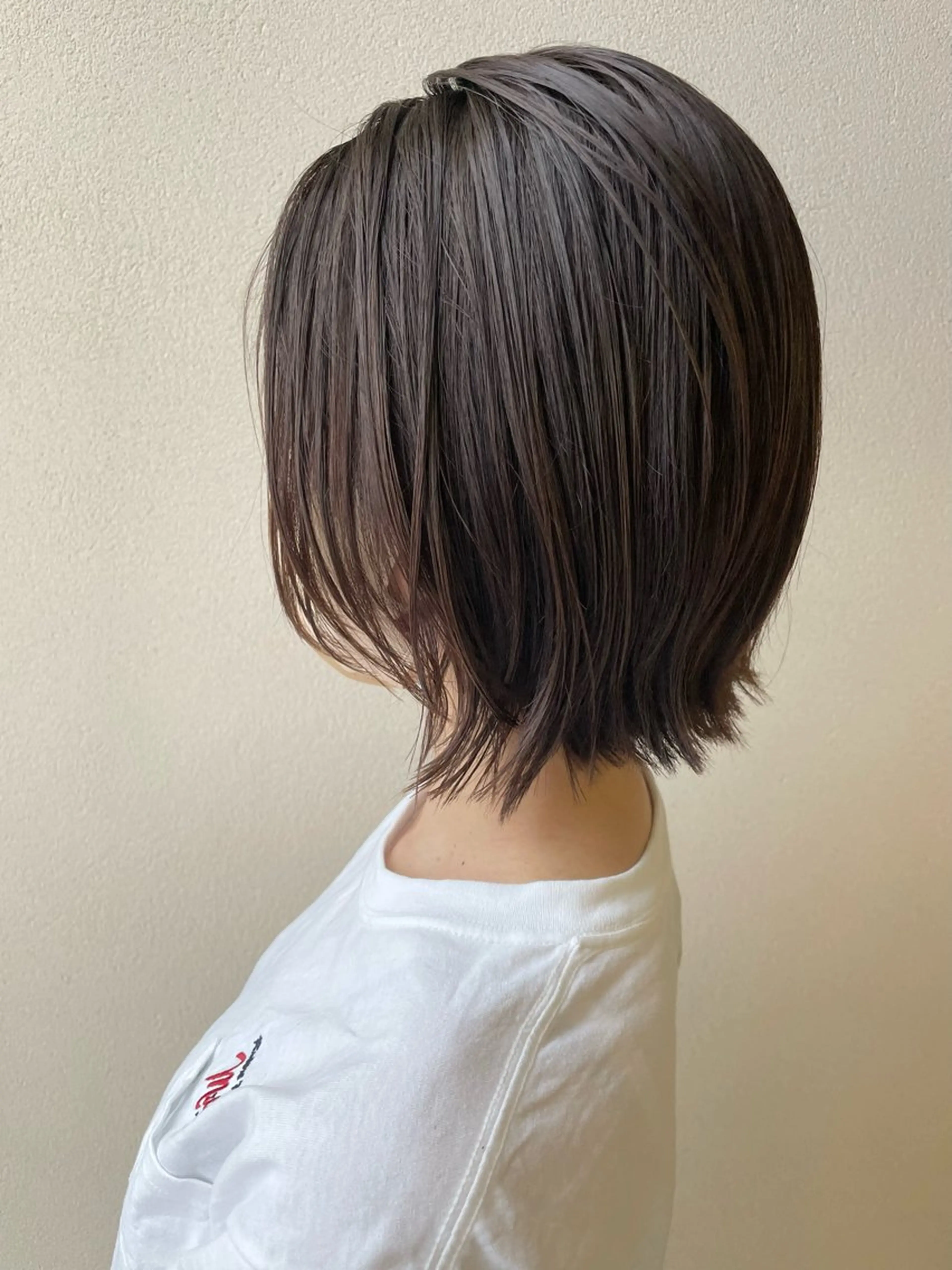 ショート ボブ レイヤーカット 沢田 瞳のヘアスタイル