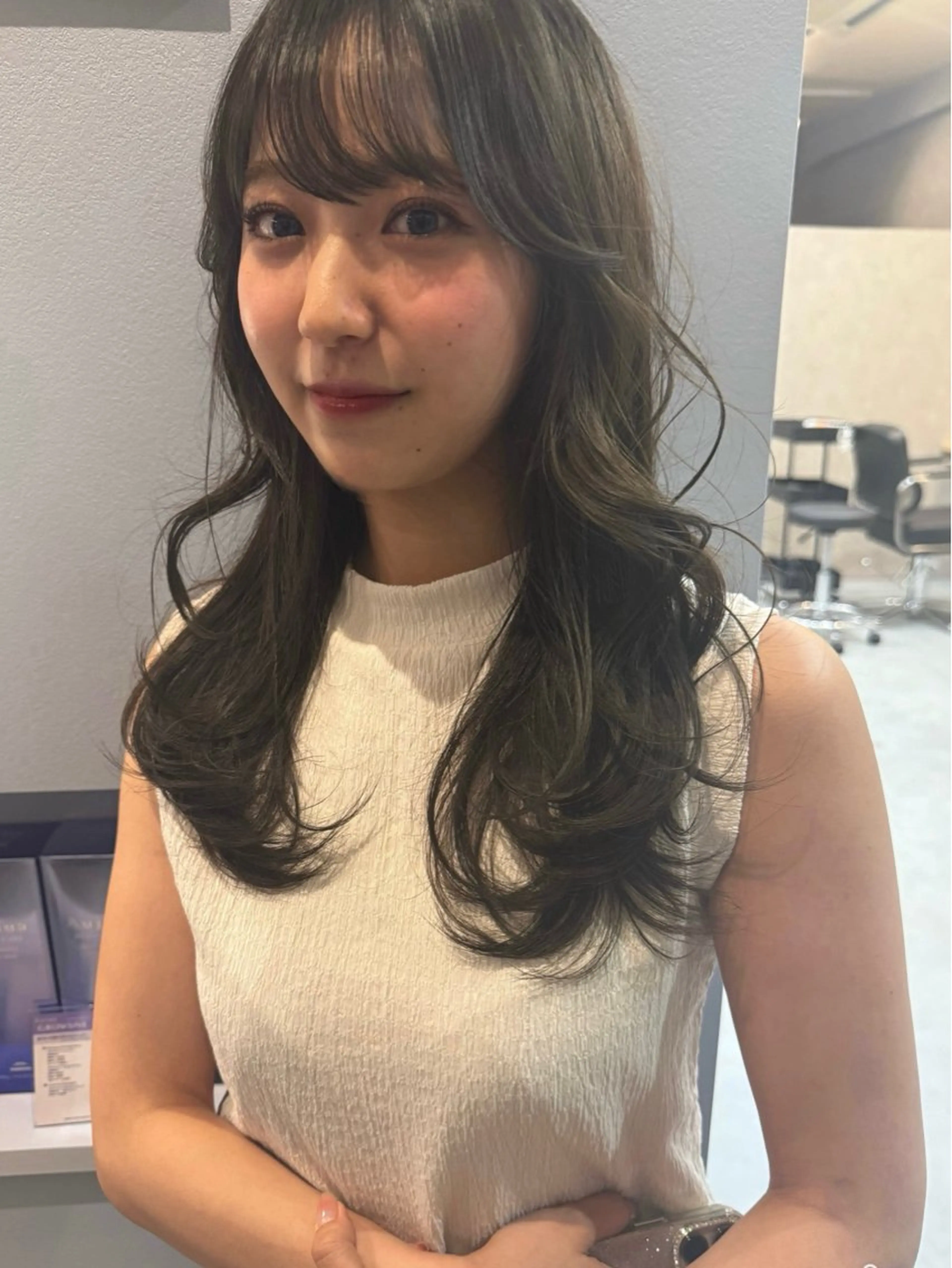 ロング ショートボブ ボブ 髪質改善 韓国風ヘア レイヤーカット カット ヘアカラー トリートメント suii..hair designのヘアスタイル
