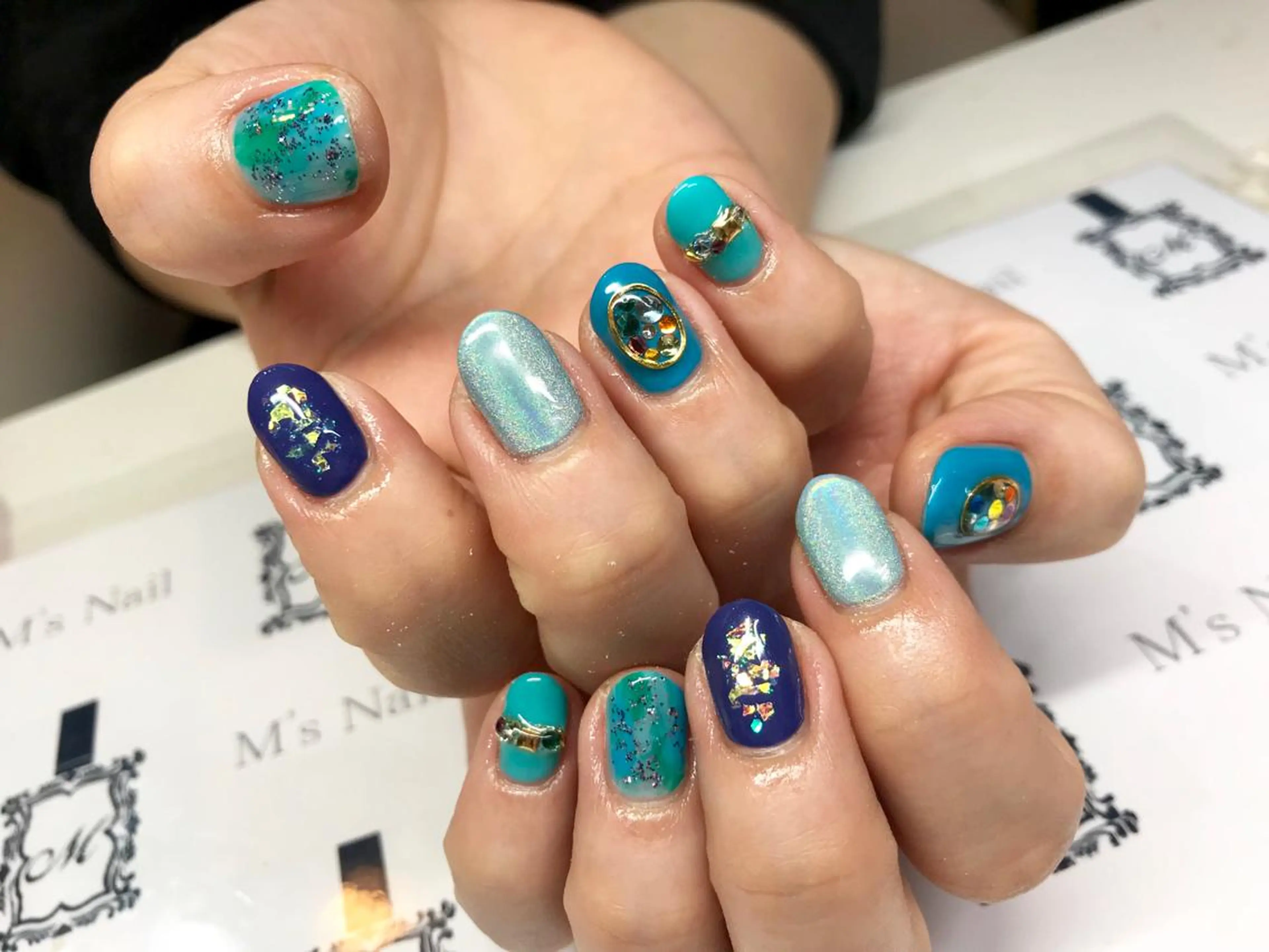 ネイル アートネイル ニュアンスネイル M's nail所属・M's nail ..のネイルデザイン