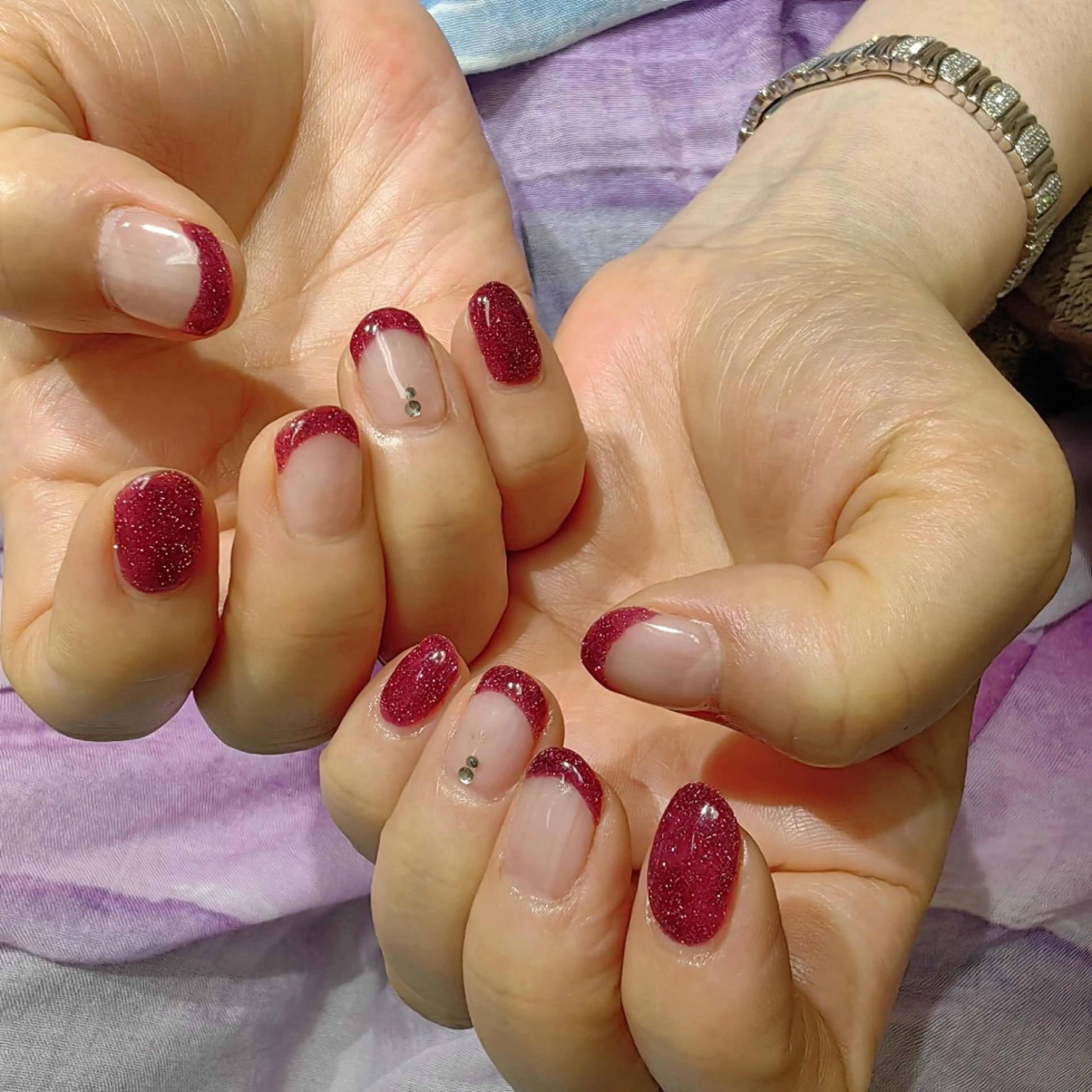 ネイル フレンチネイル ハンドネイル reve あやののネイルデザイン