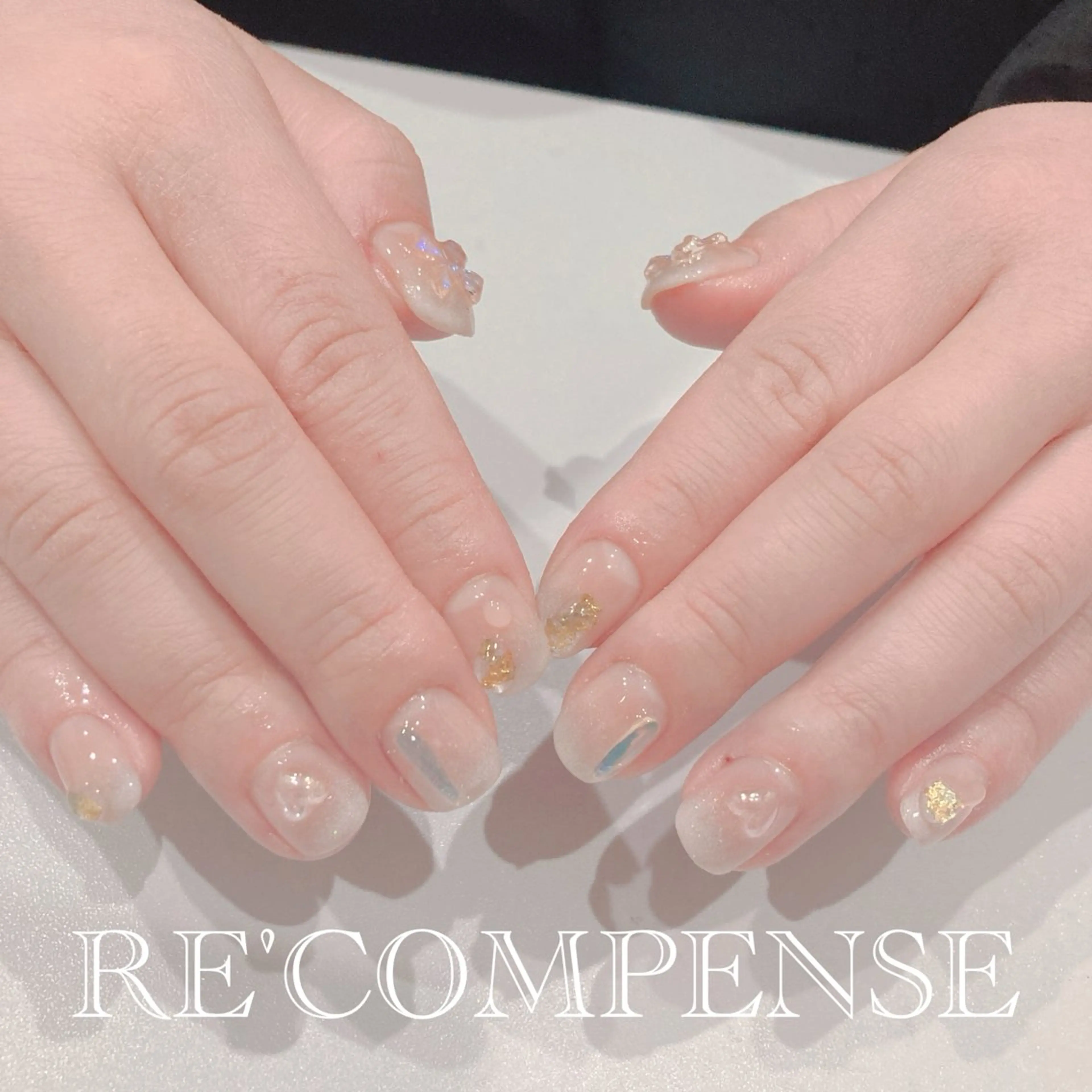 ネイル RE'COMPENSE所属・れこん ぱんすのネイルデザイン