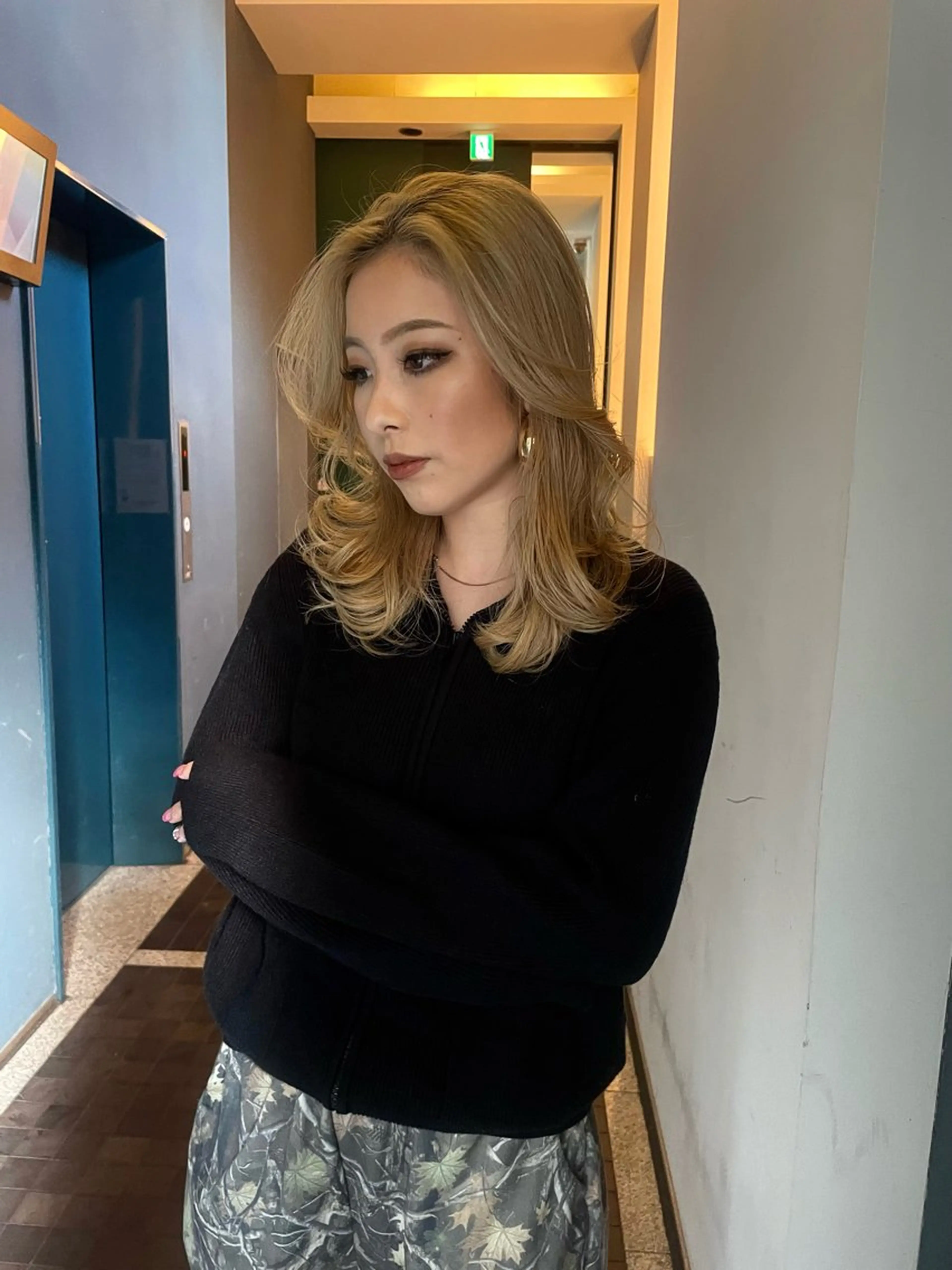 セミロング カラー 【海外風カラー】 DEAN/YUYAのヘアスタイル