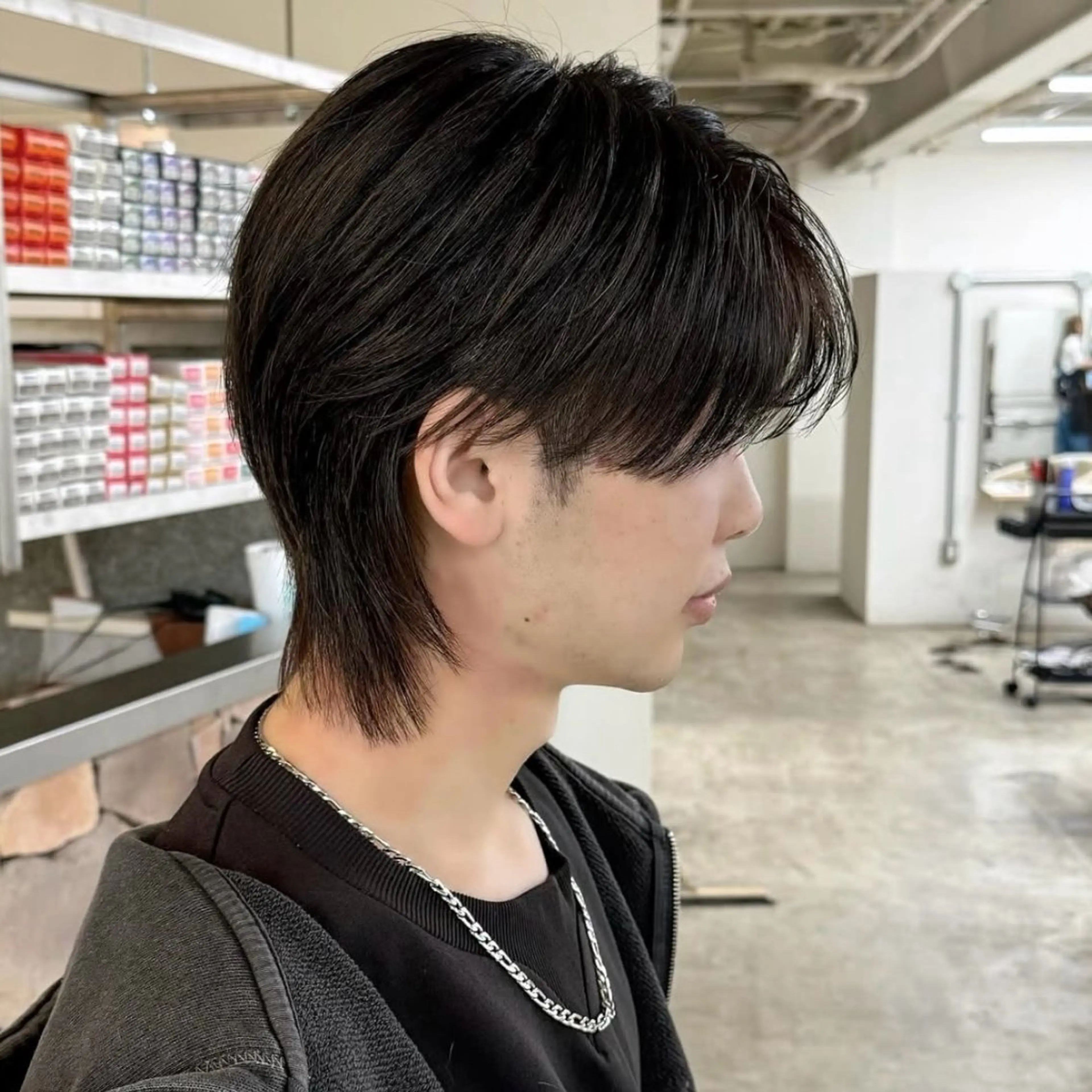 ショート メンズ メンズウルフカット ウルフカット truck所属・truck千葉 リョウ✂︎のヘアスタイル