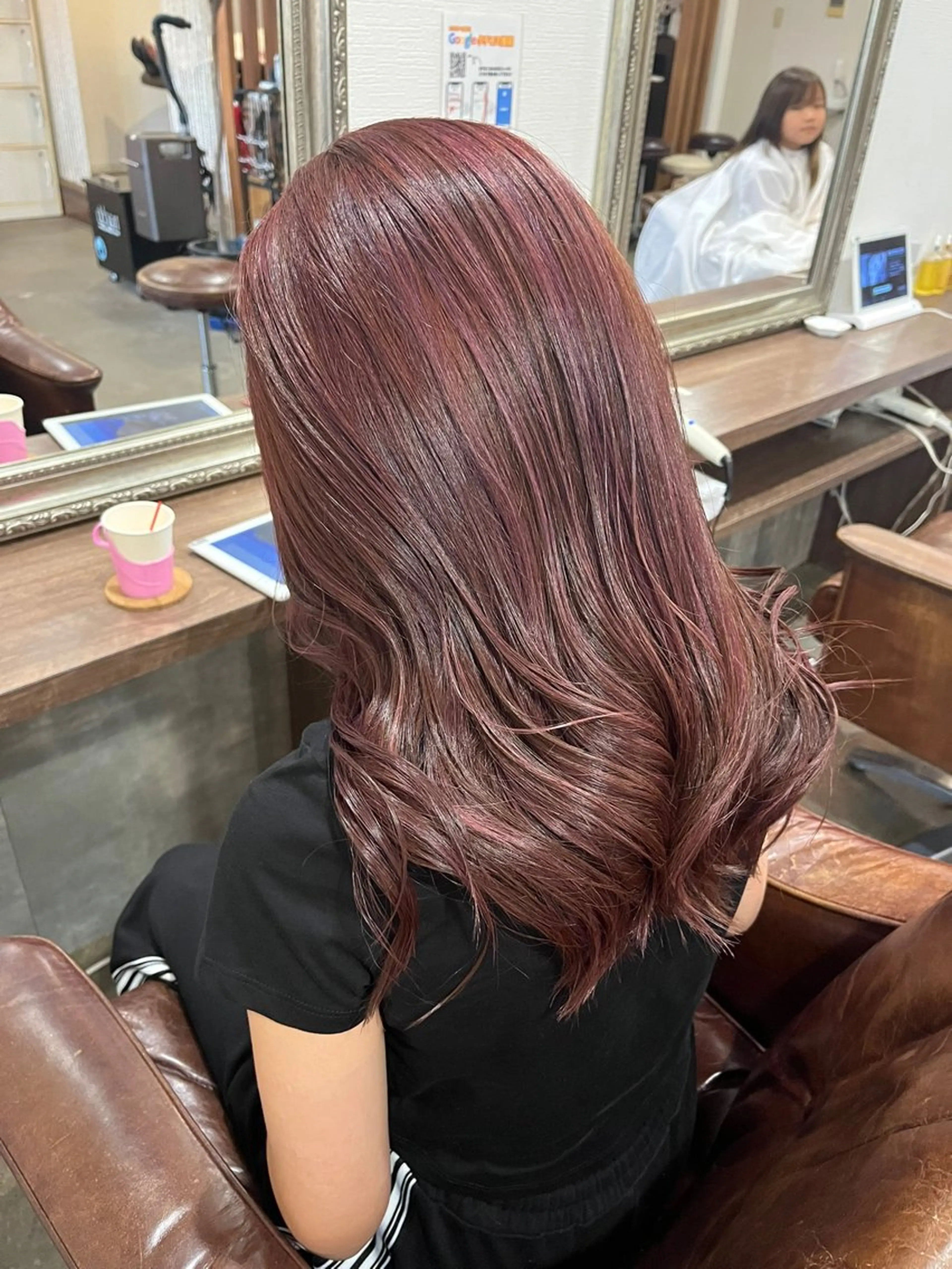 ロング ハイライト ☺︎宮田 麻衣☺︎のヘアスタイル