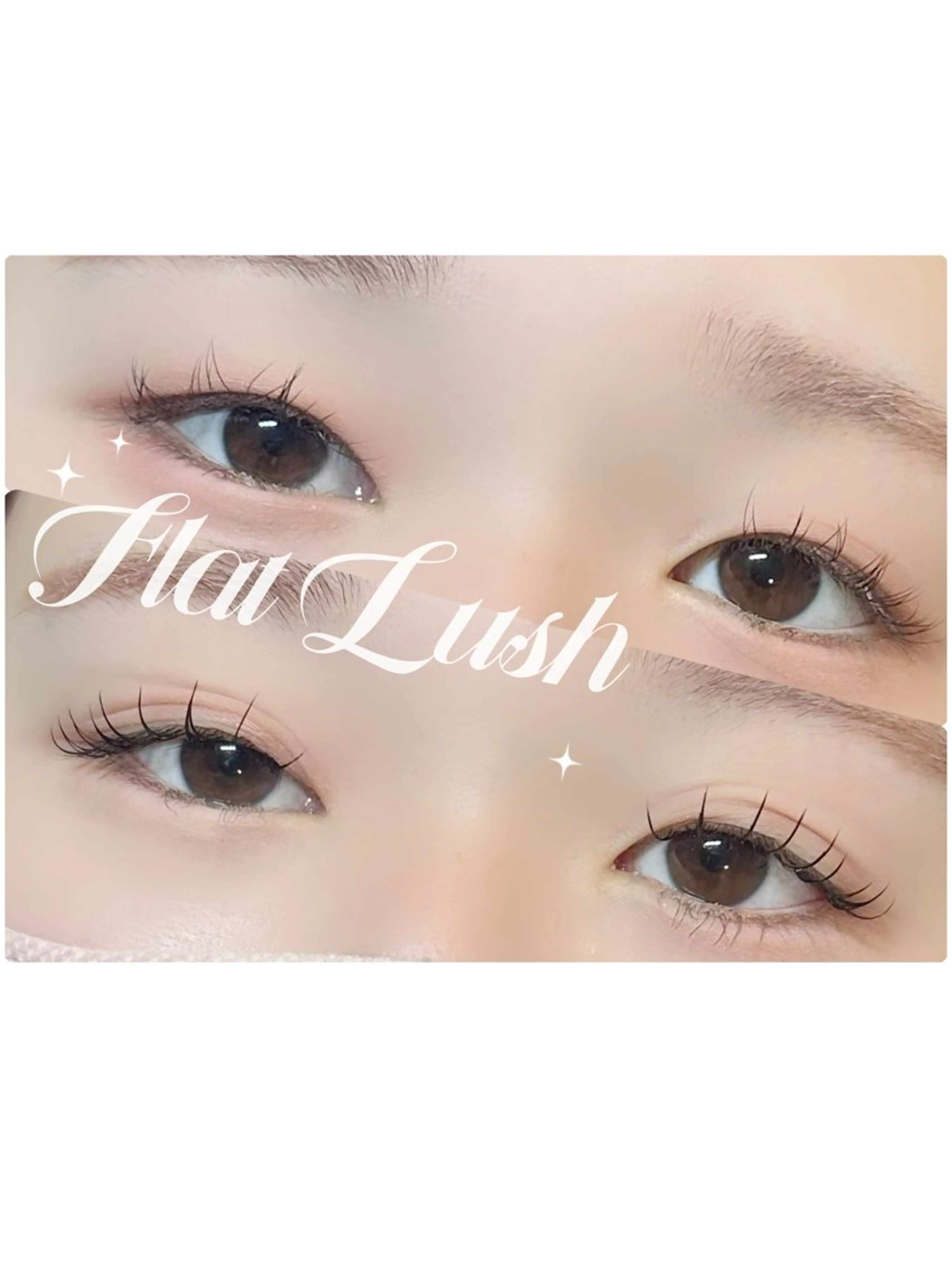 マツエク・マツパ キュート フラットラッシュ 井上 沙耶の眉毛・アイブロウイメージ