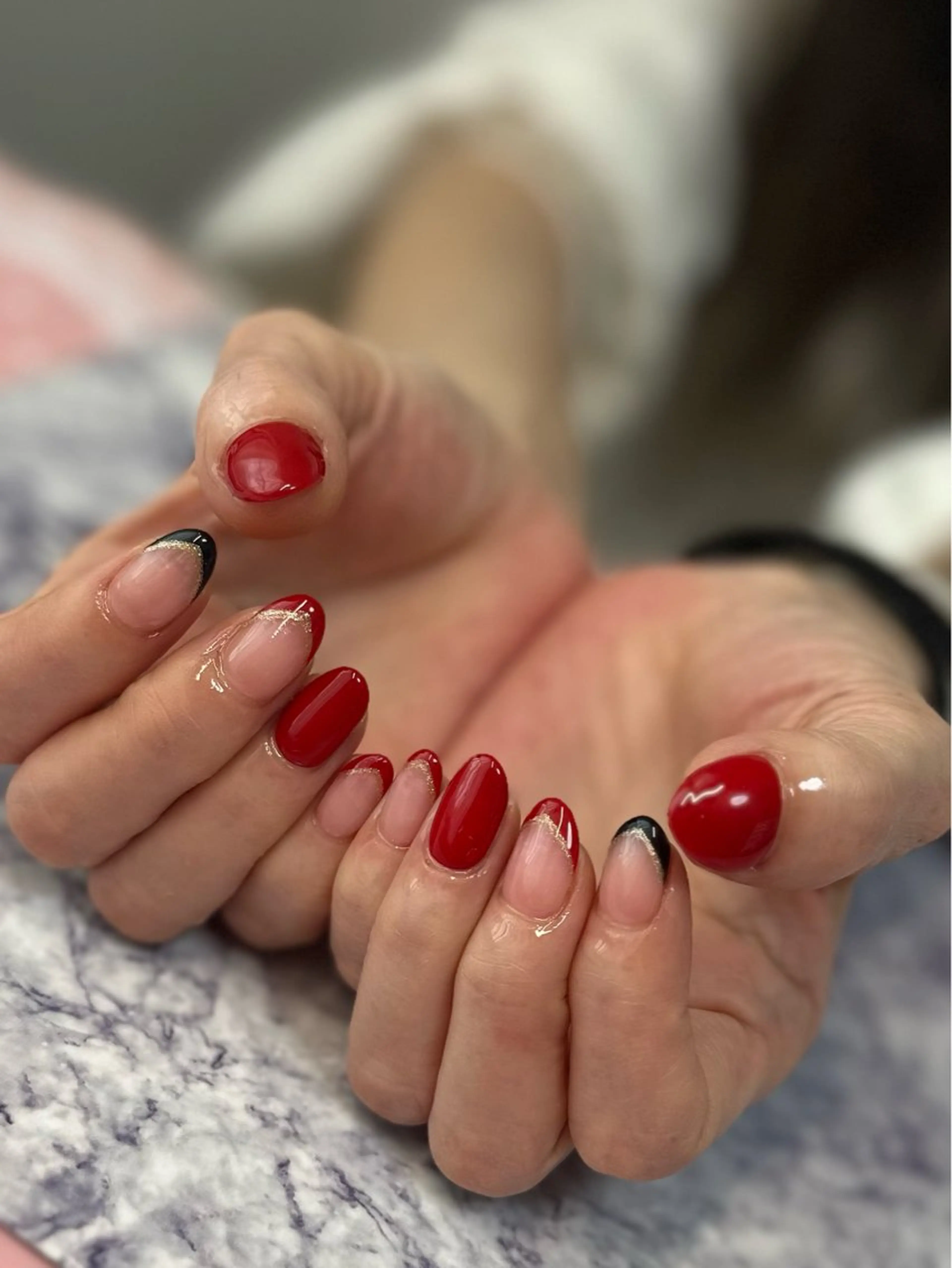 ネイル ハンドネイル Pretzels🥨 【プレッツェル】ミウのネイルデザイン