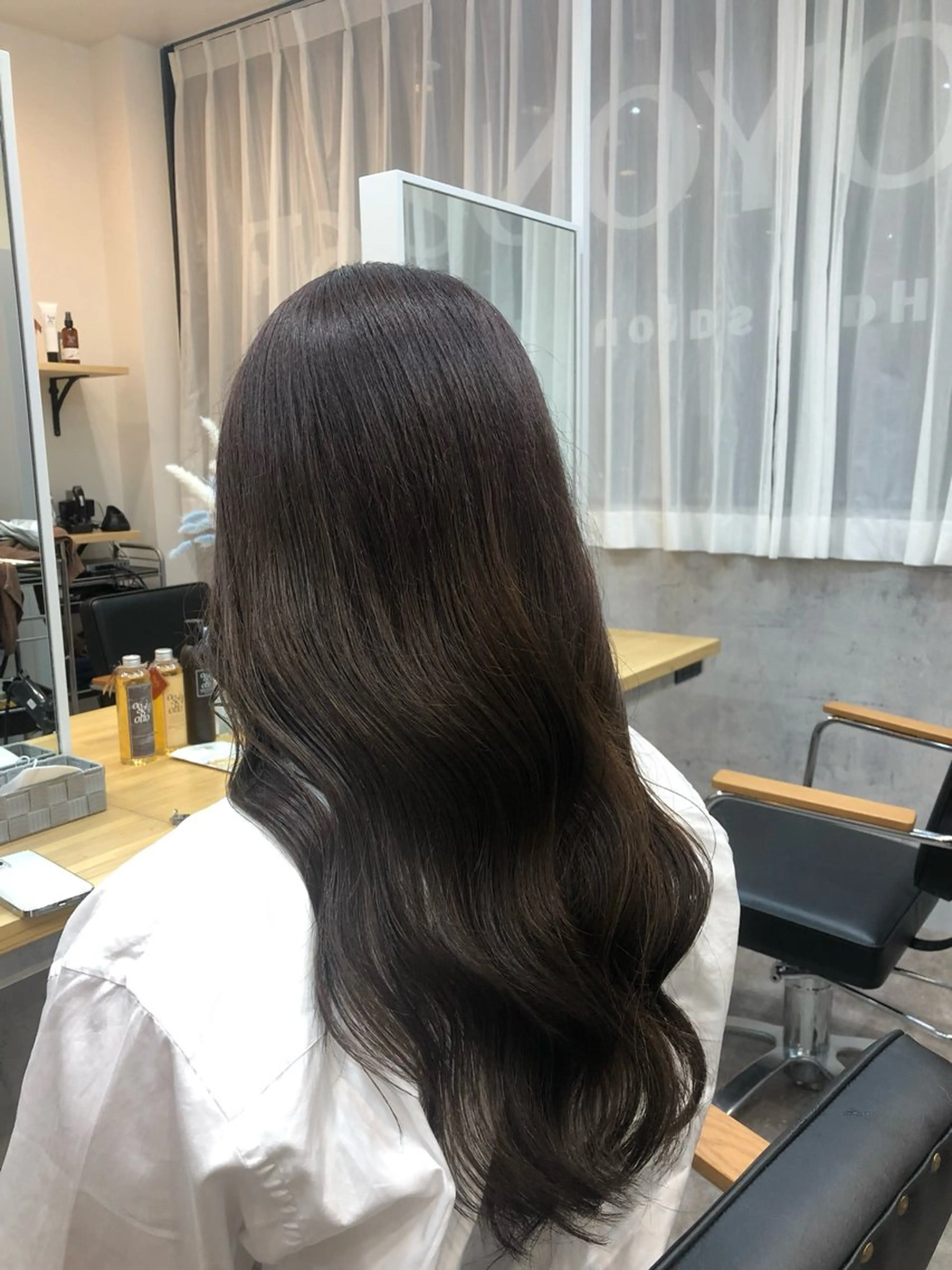 ロング カラー パーマ Relais(ルレ)本山店所属・山本 淳史のヘアスタイル