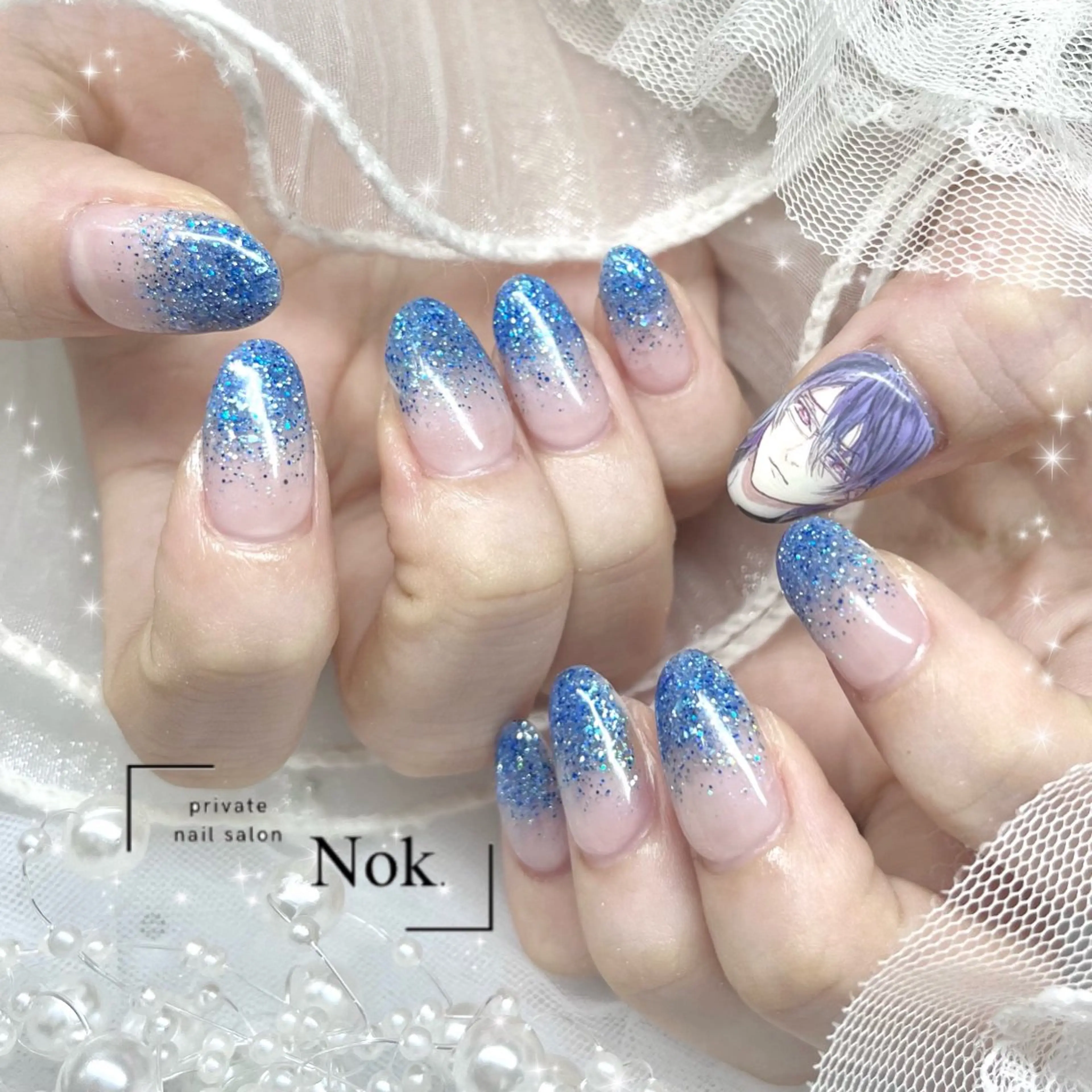 ネイル ハンドネイル 池袋痛ネイル Nok. 渡辺のネイルデザイン