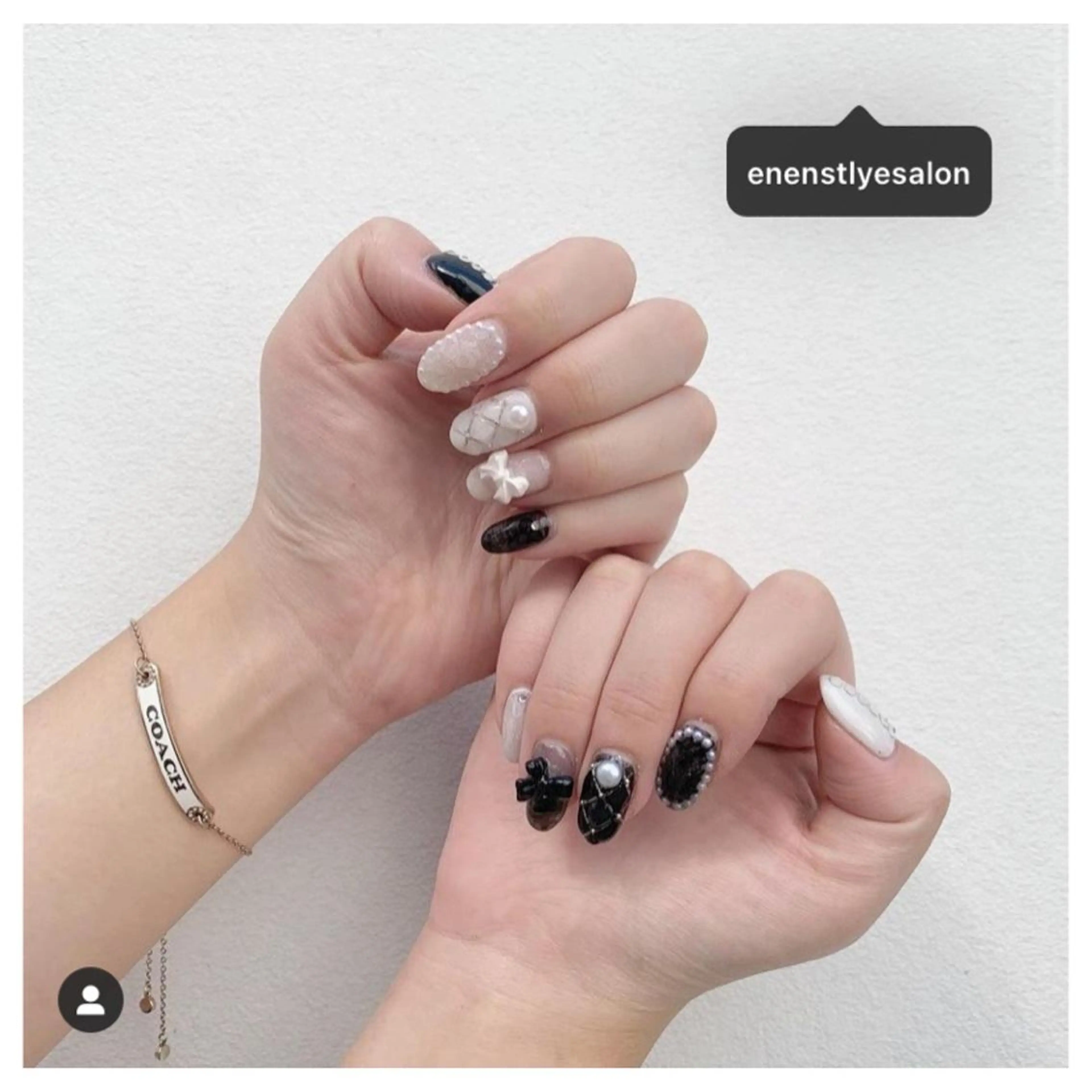 ミディアム ネイル 👑enen style👑のネイルデザイン