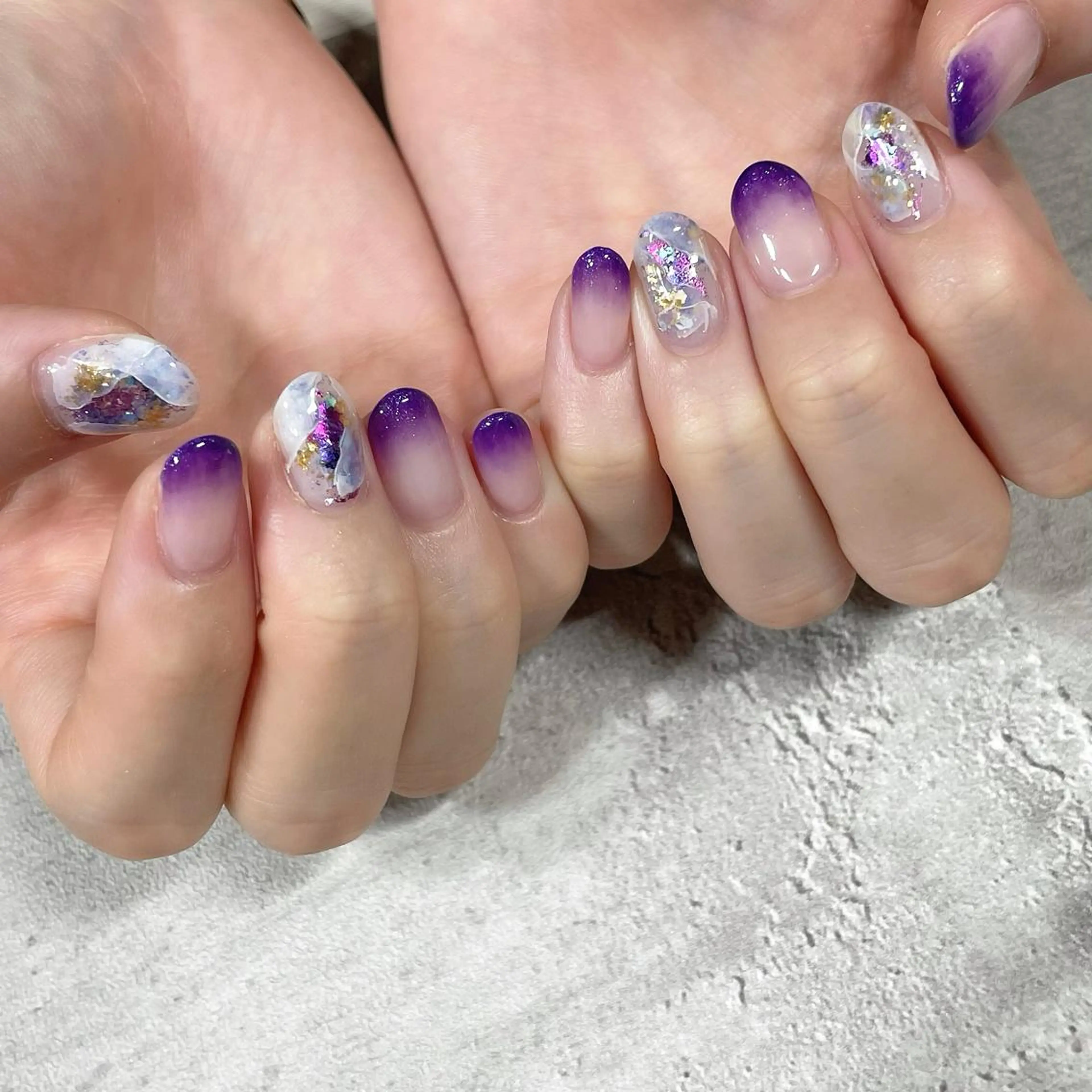 ネイル ジェルネイル 東 千夏のネイルデザイン