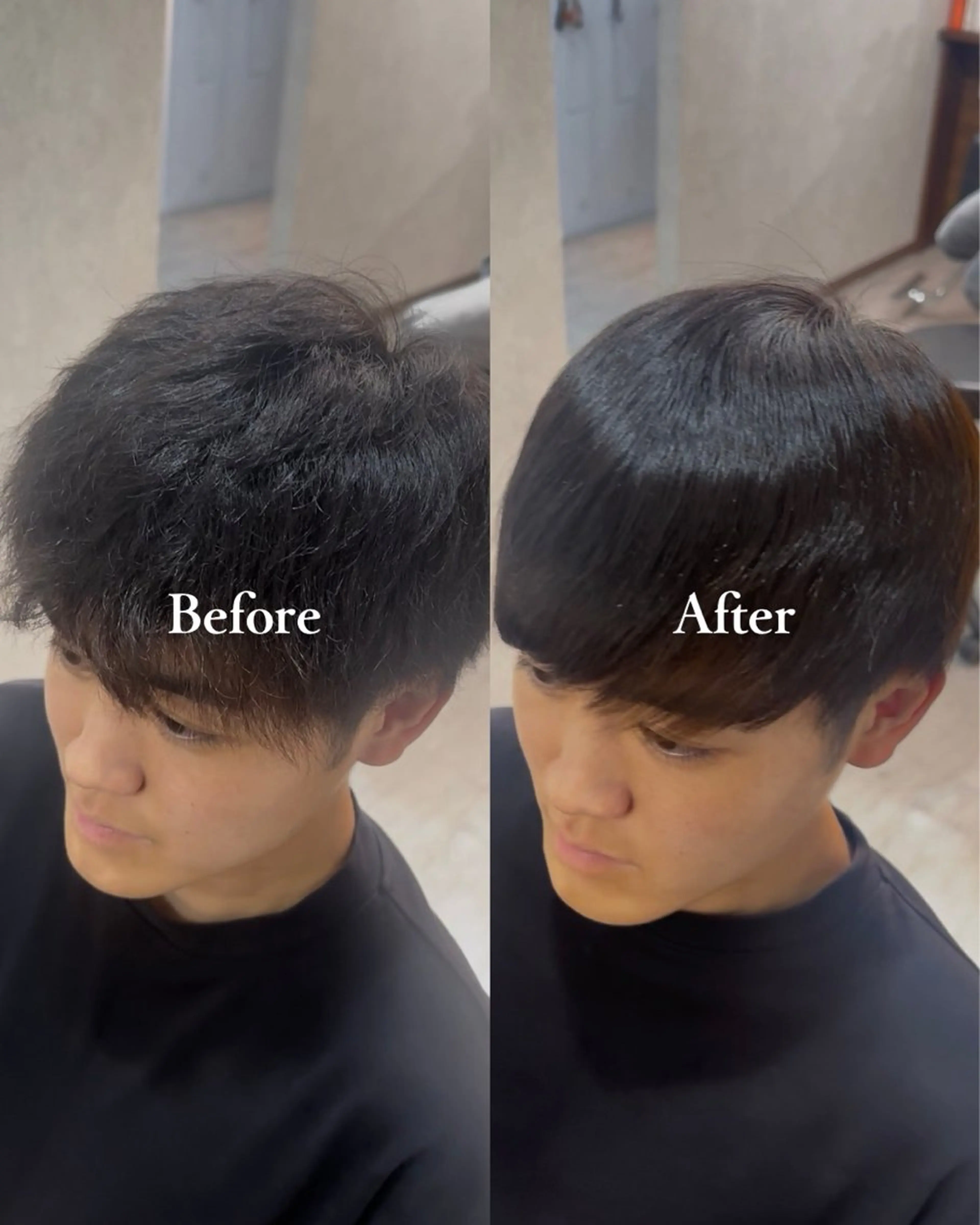 ショート メンズ メンズ縮毛矯正の スペシャリスト/札幌のヘアスタイル