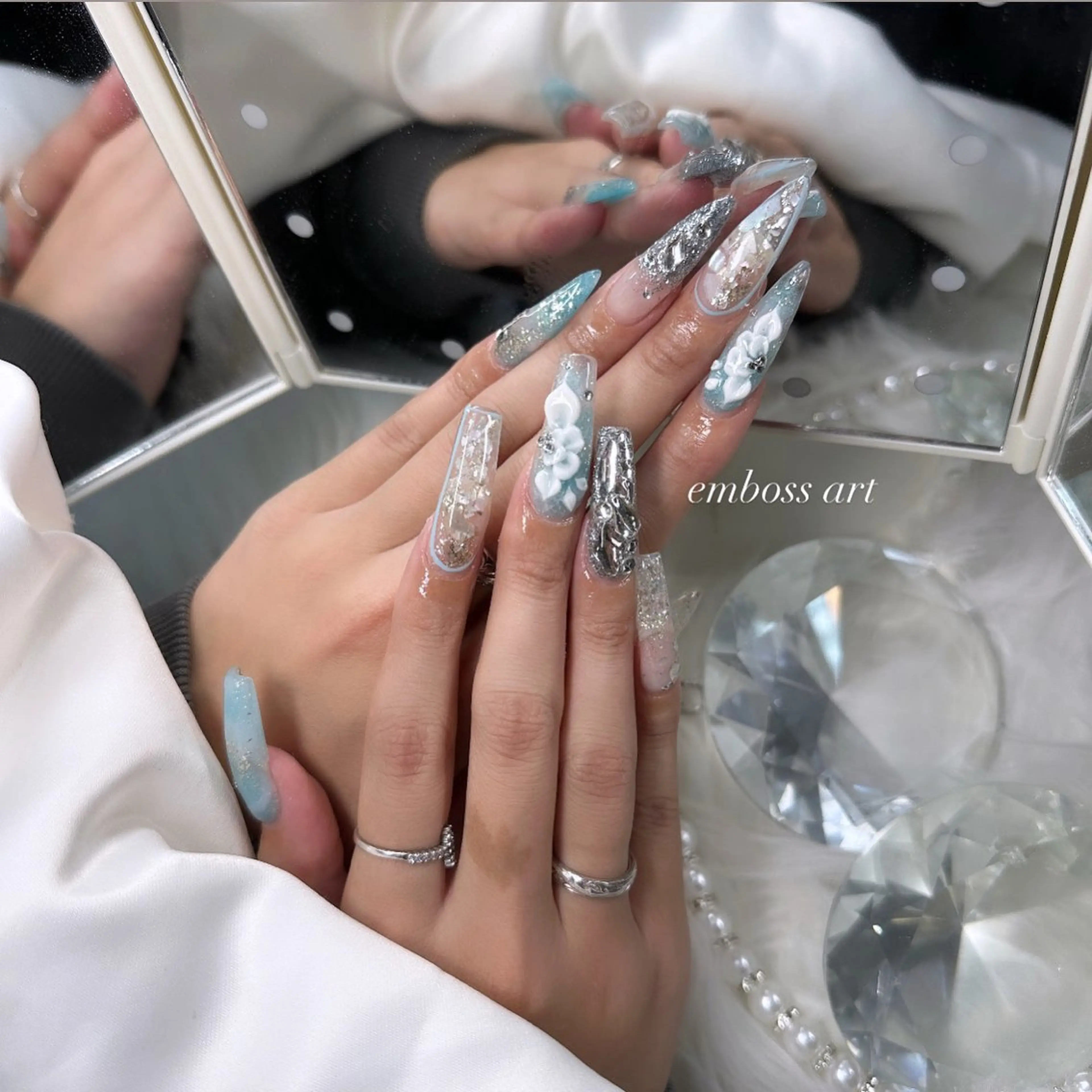 ネイル 加納 莉音のネイルデザイン