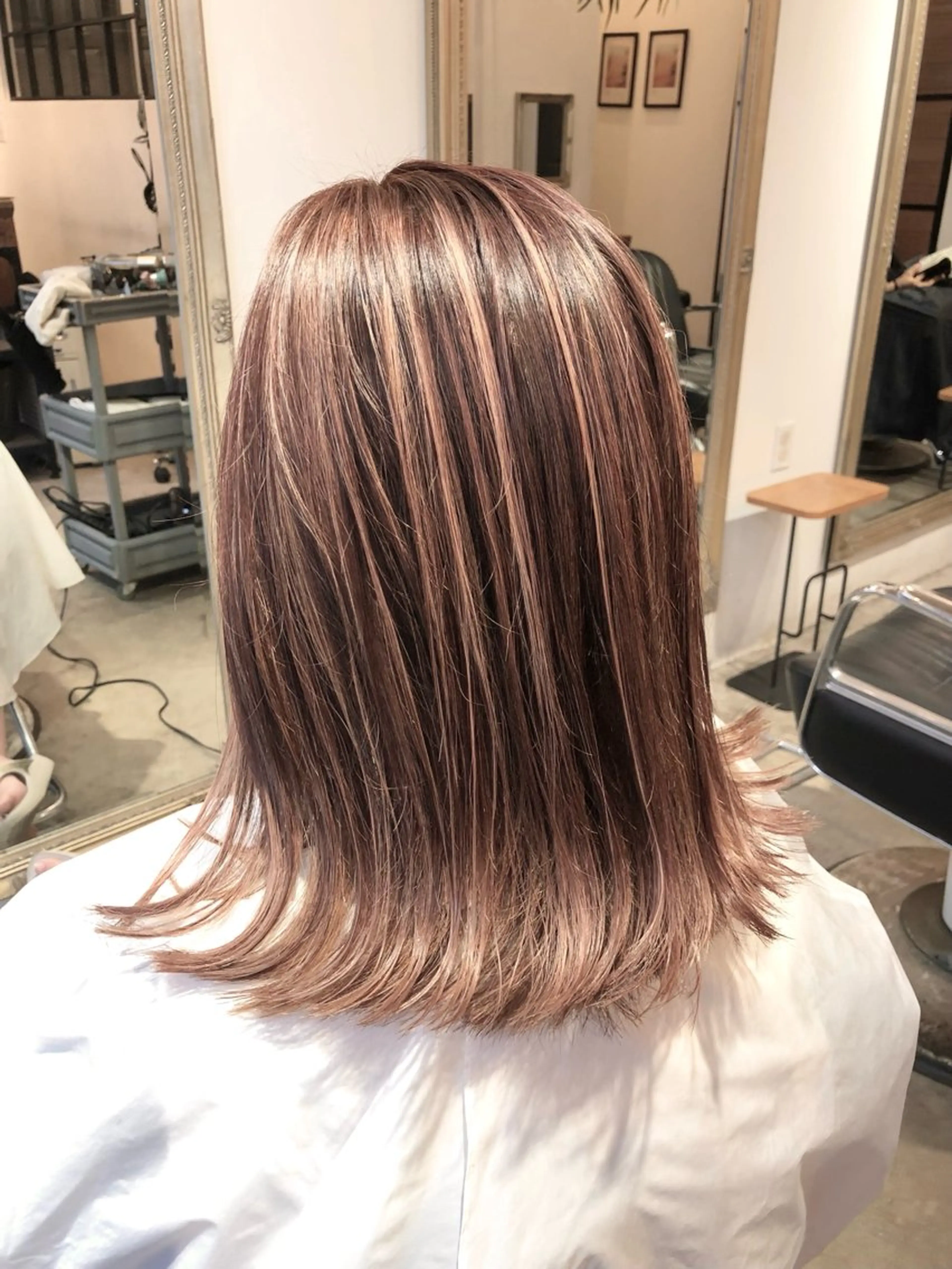 ミディアム NOZOMI ⭐︎のヘアスタイル