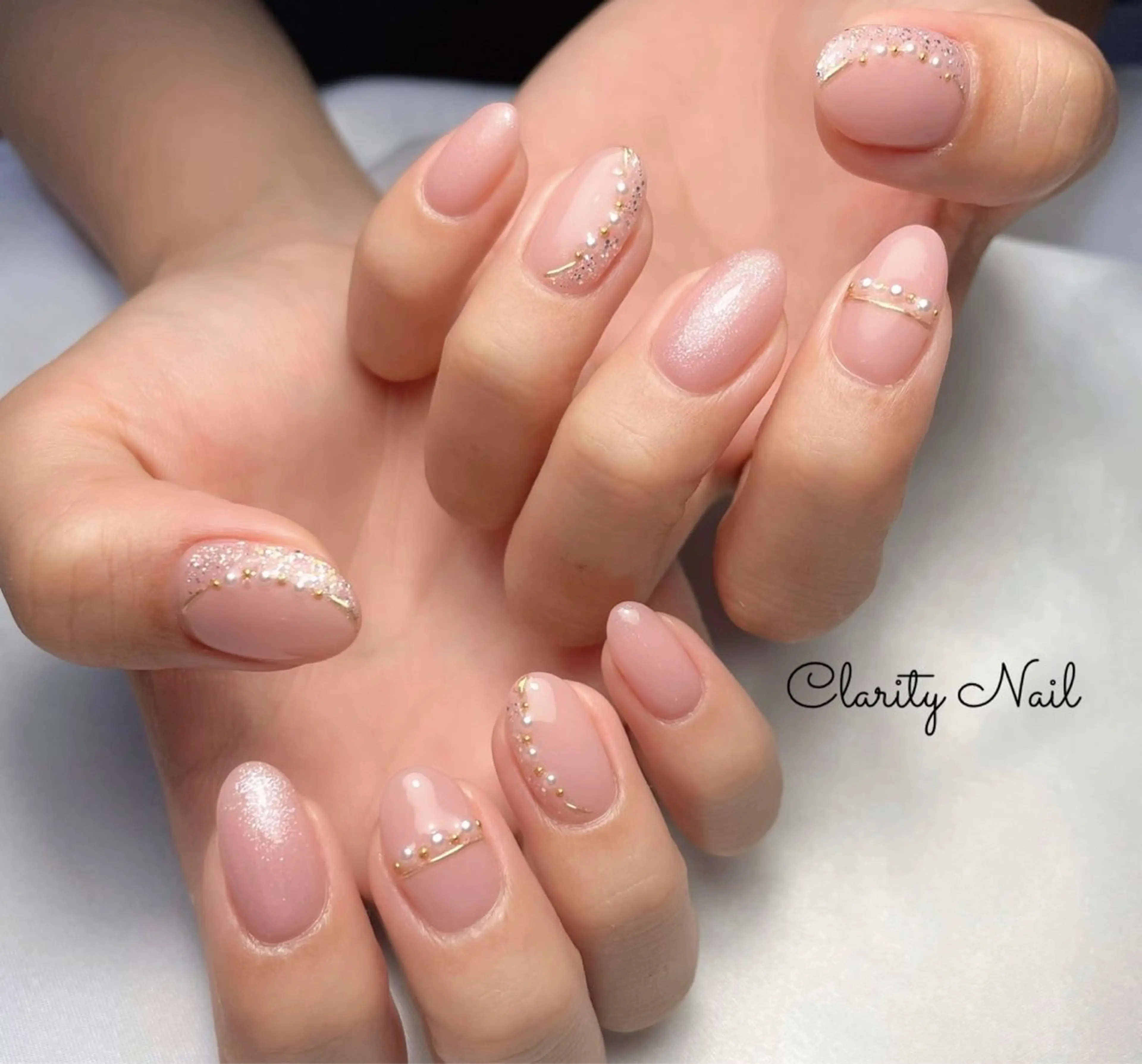 ネイル アートネイル 持ち込み ハンドネイル Clarity Nailのネイルデザイン