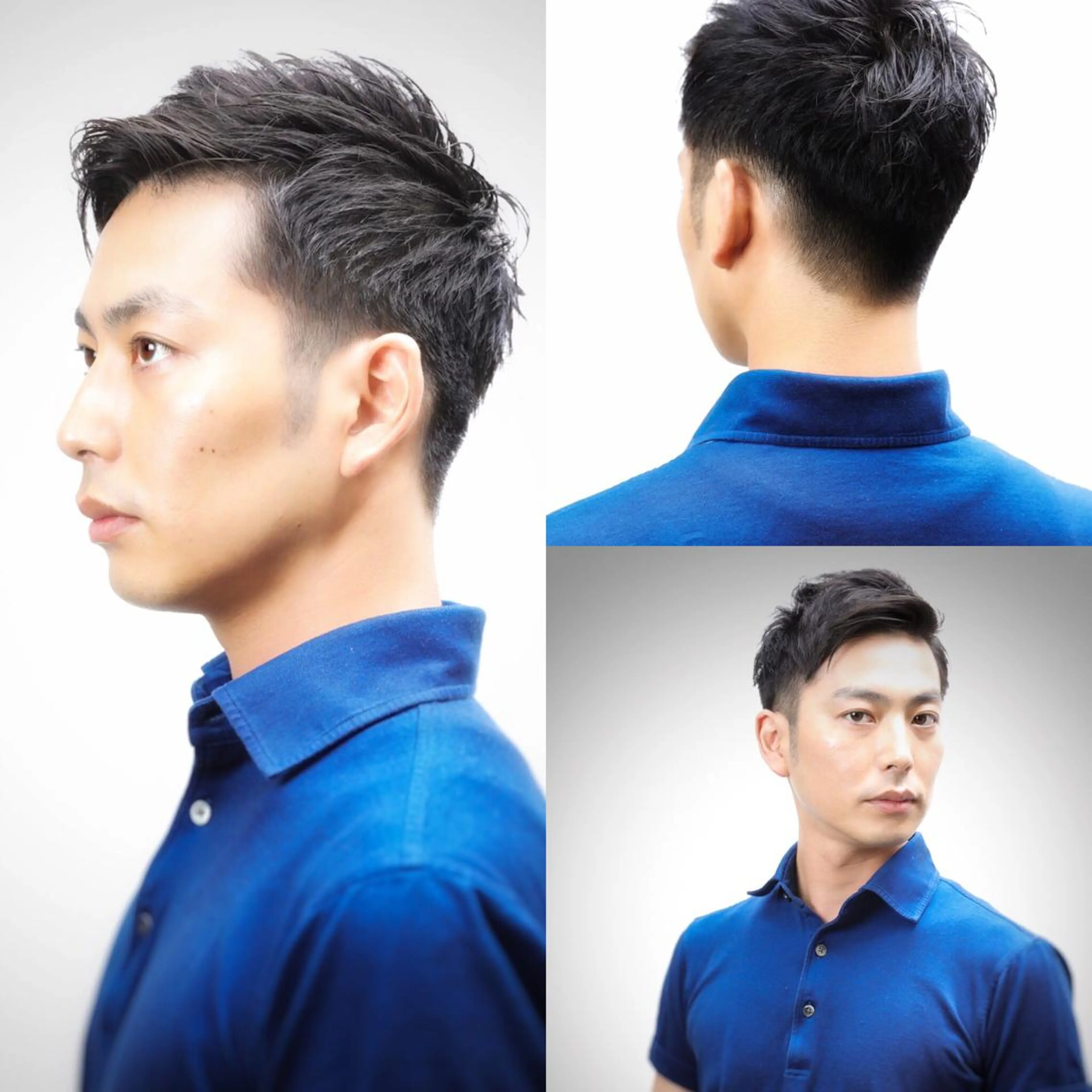 ショート メンズ 渡邊 暁史のヘアスタイル