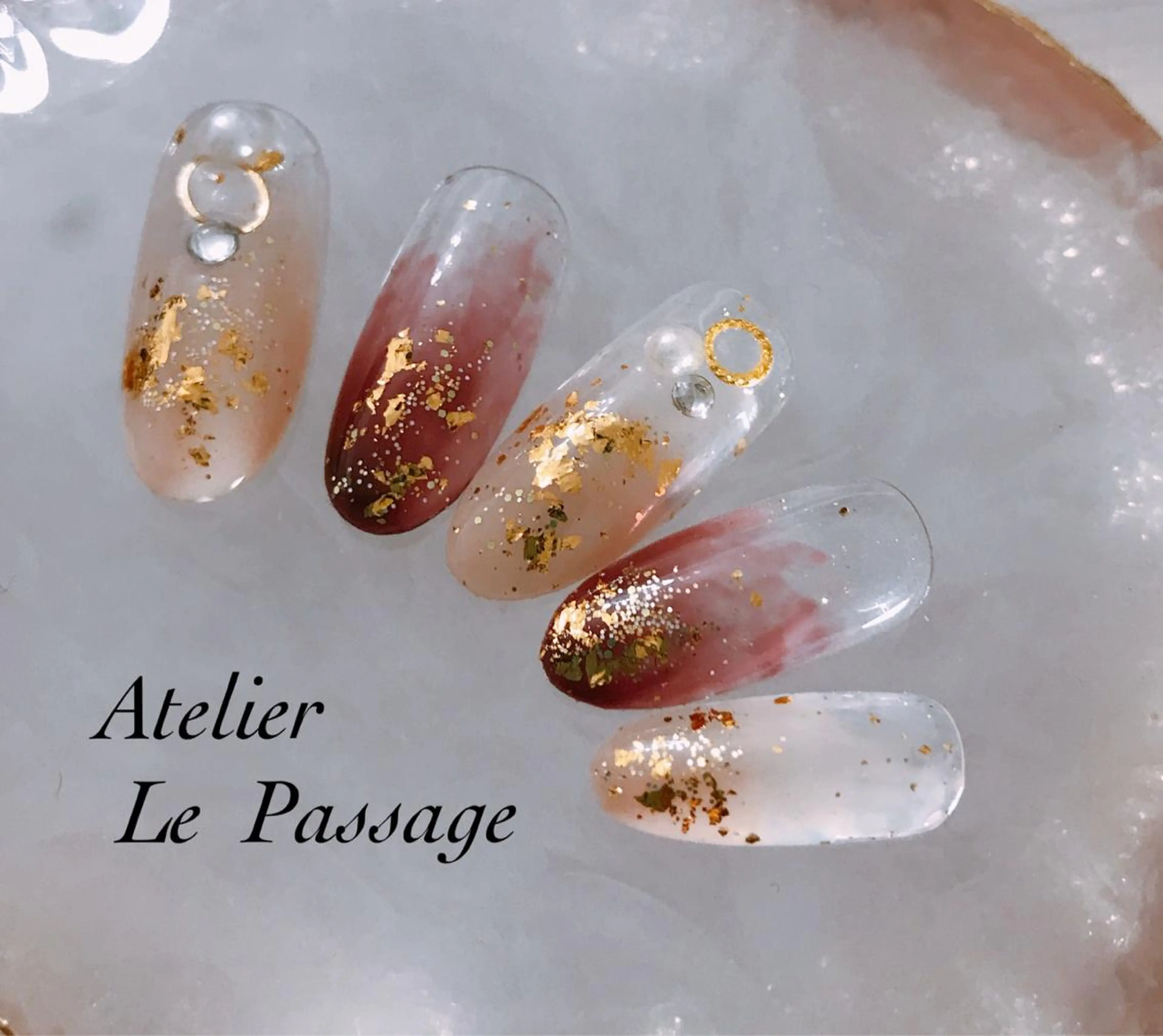 ネイル Atelier Le Passage所属・h nakatsukaのネイルデザイン
