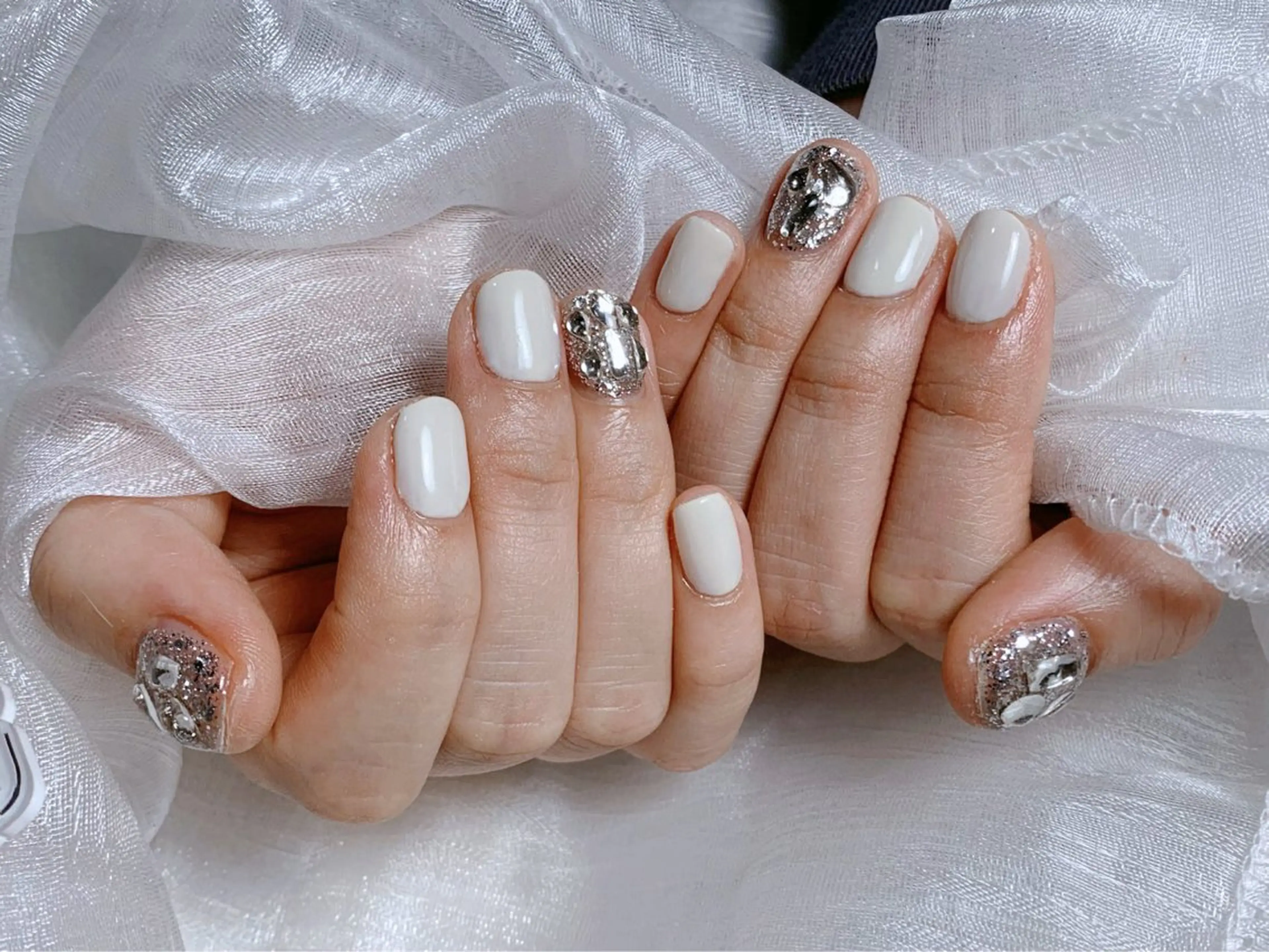 ネイル ハンドネイル ドパルネイル 上野店サロンのネイルデザイン