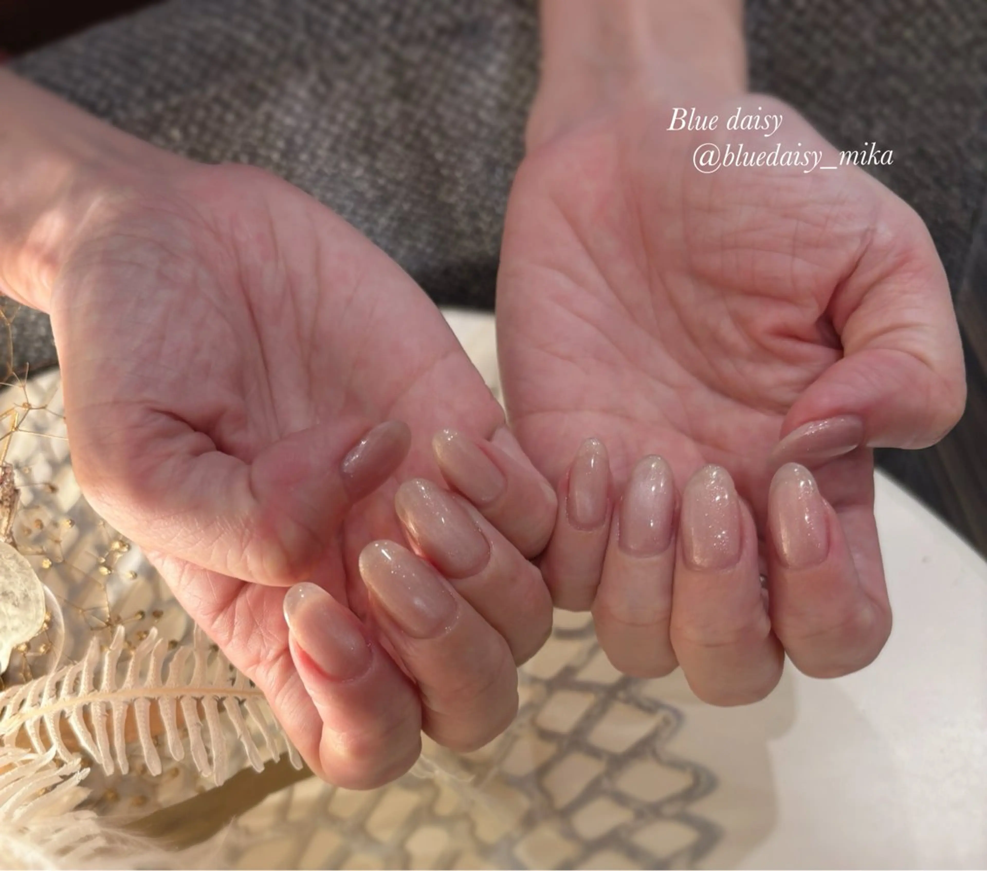 ネイル ジェルネイル マグネットネイル マグネットワンカラー ワンカラーネイル パラジェル ハンドネイル Blue　daisy　栄本店 【ブルーデイジー】所属・Blue daisy 栄本店のネイルデザイン