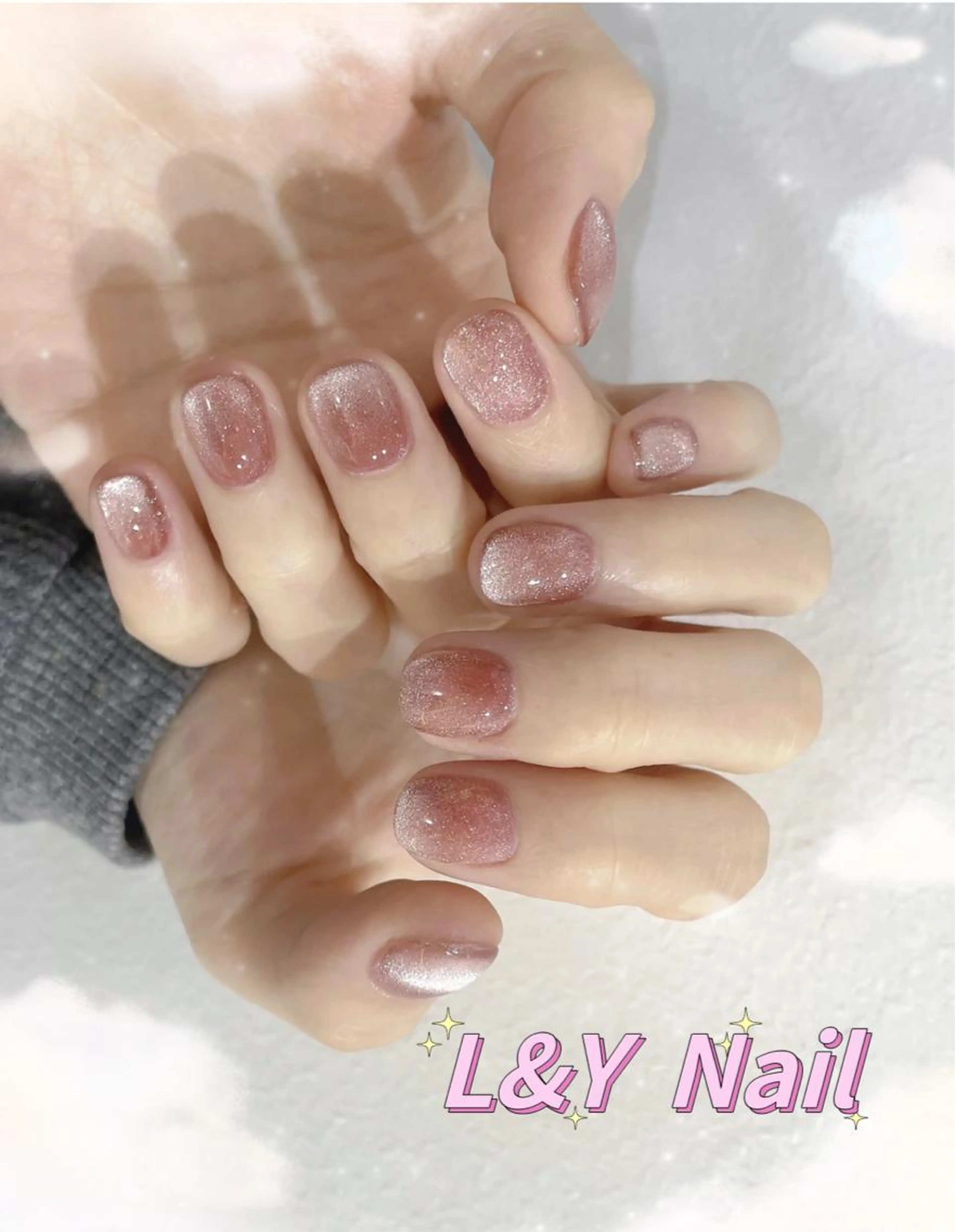 長さ出し🧲マグネットワンカラー🧲ケア込み🉐厚み出し🉑️パラジェル変更OK！新規ソフトジェルオフ無料！の写真