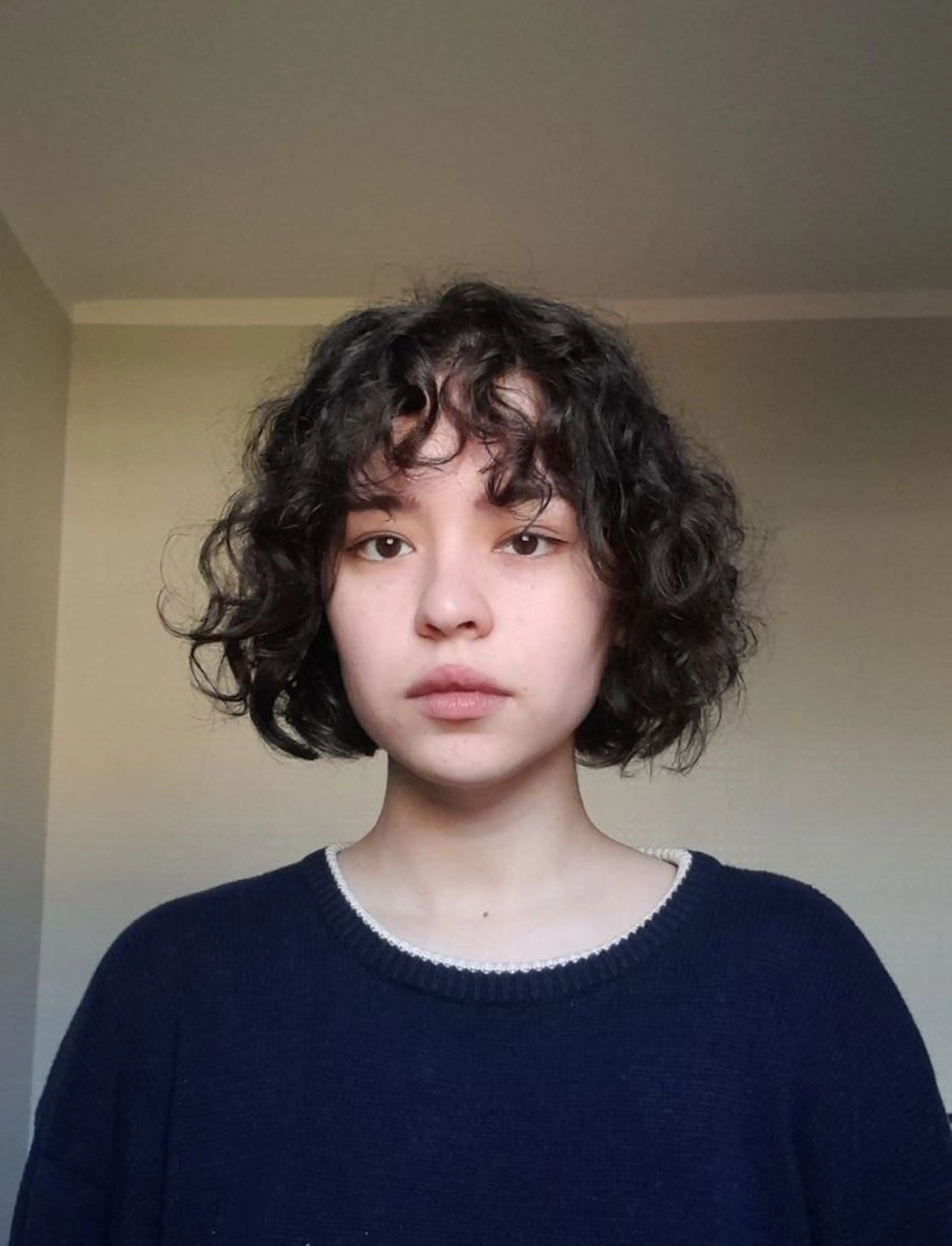 ミディアム カラー パーマ カット ヘアカラー トリートメント 表参道/髪質改善・ 透明感 colorのヘアスタイル