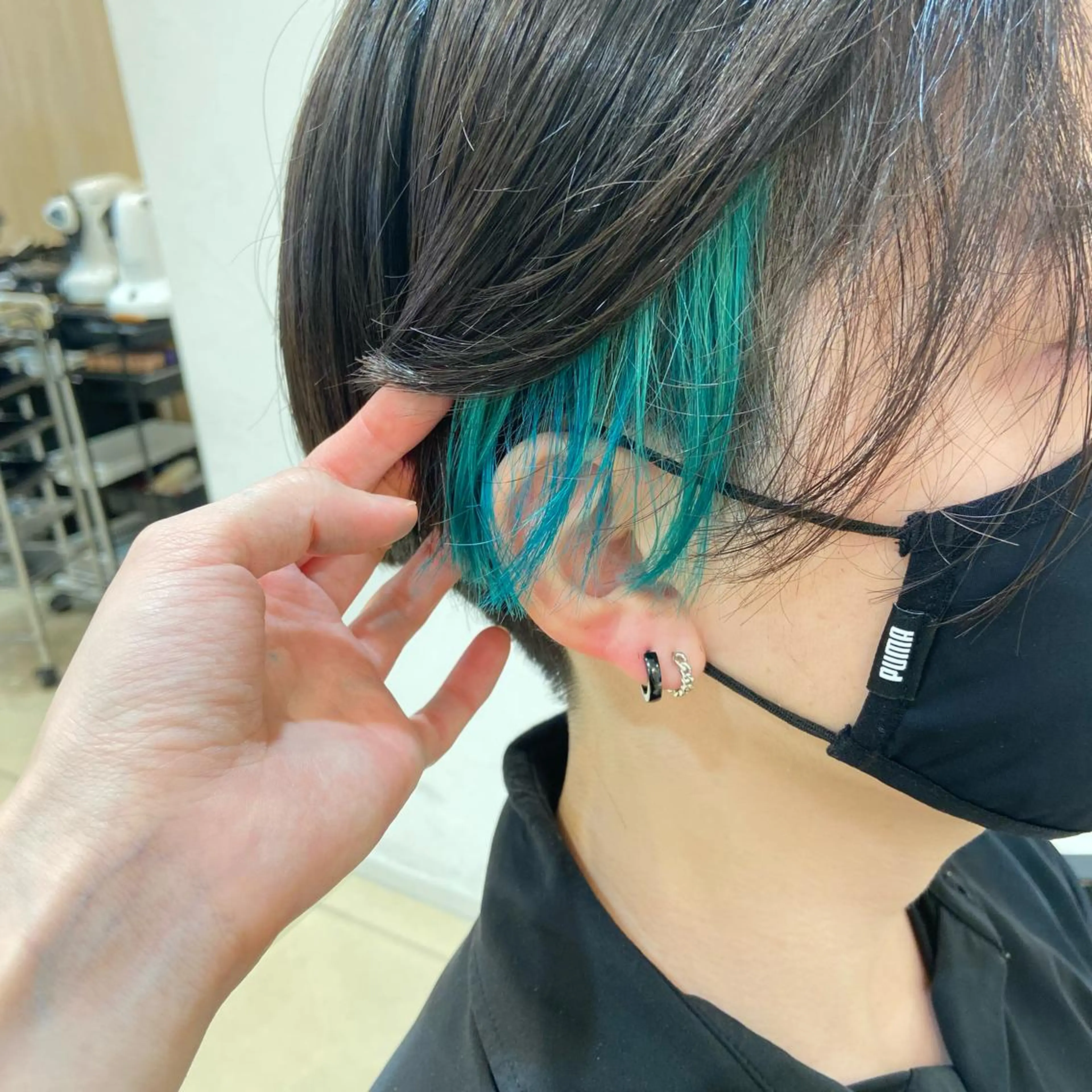 カラー メンズ メンズインナーカラー インナーカラー 🌙Ash中目黒 坪内沙月🌙のヘアスタイル