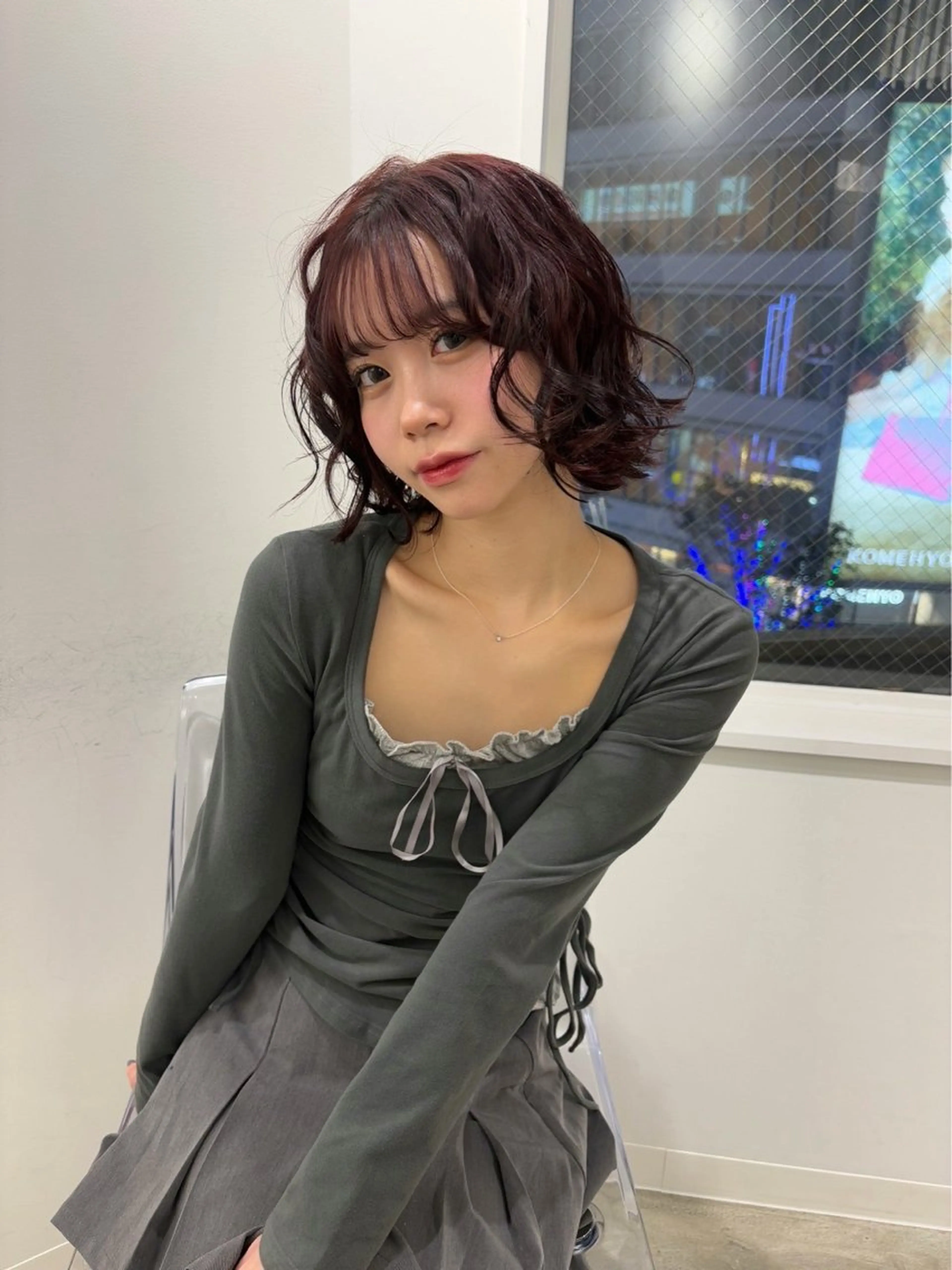 ショート euphoria新宿通り所属・新宿❤︎ yume🎀のヘアスタイル