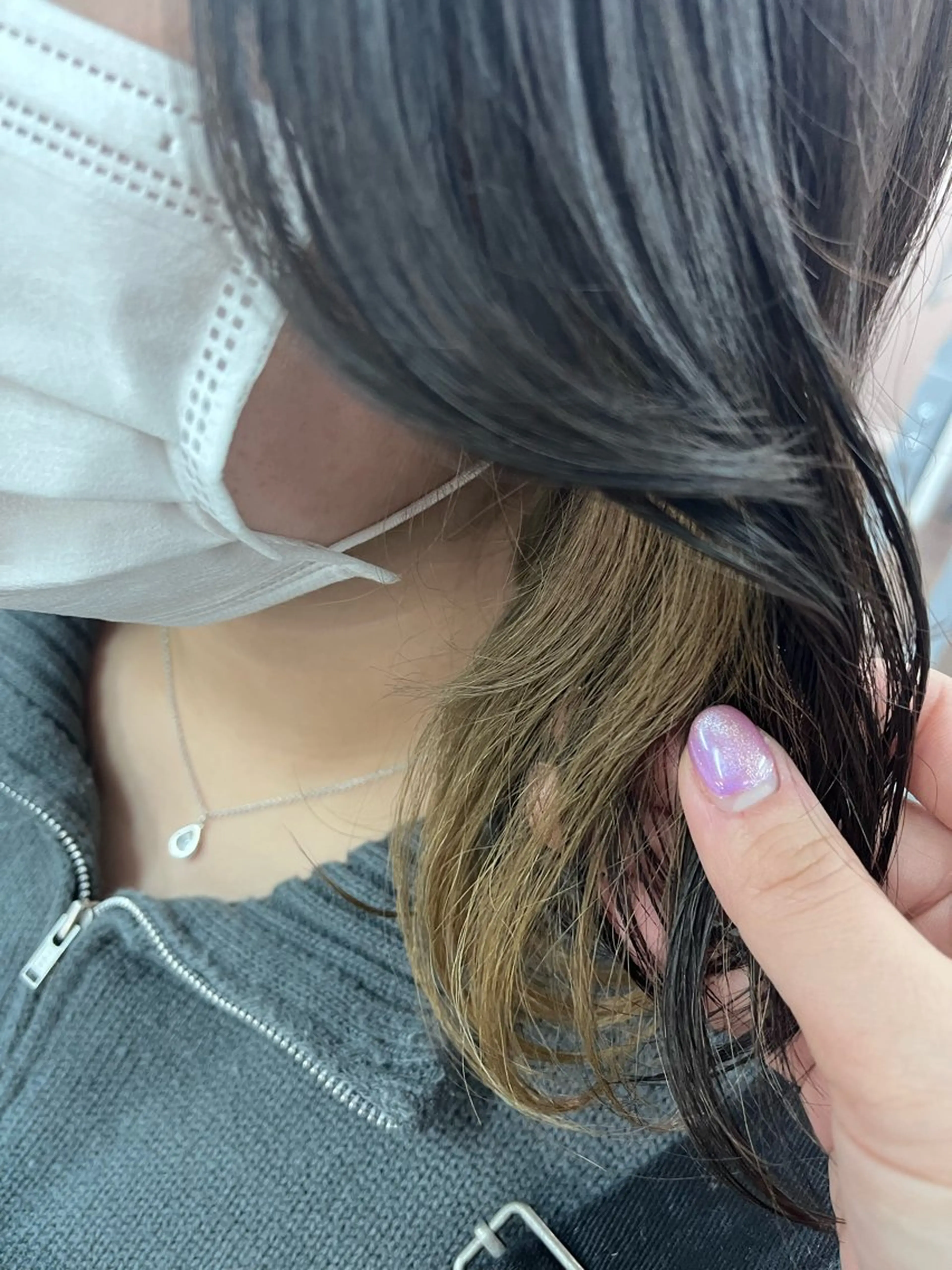 カラー Ayumi/艶カラー /レイヤー/ネイルのネイルデザイン