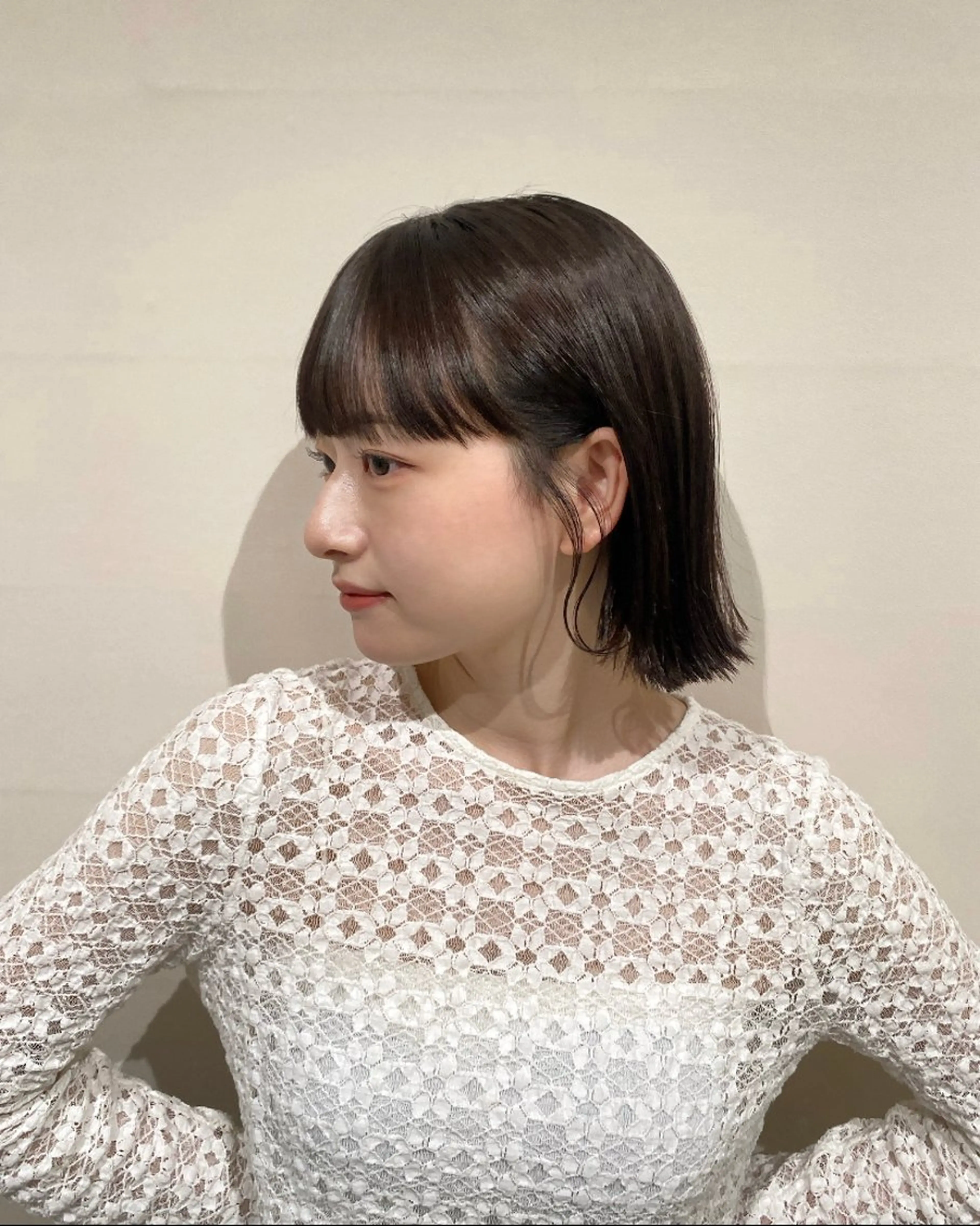 ショート カラー Aura所属・丸山 心 / 艶カラーのヘアスタイル