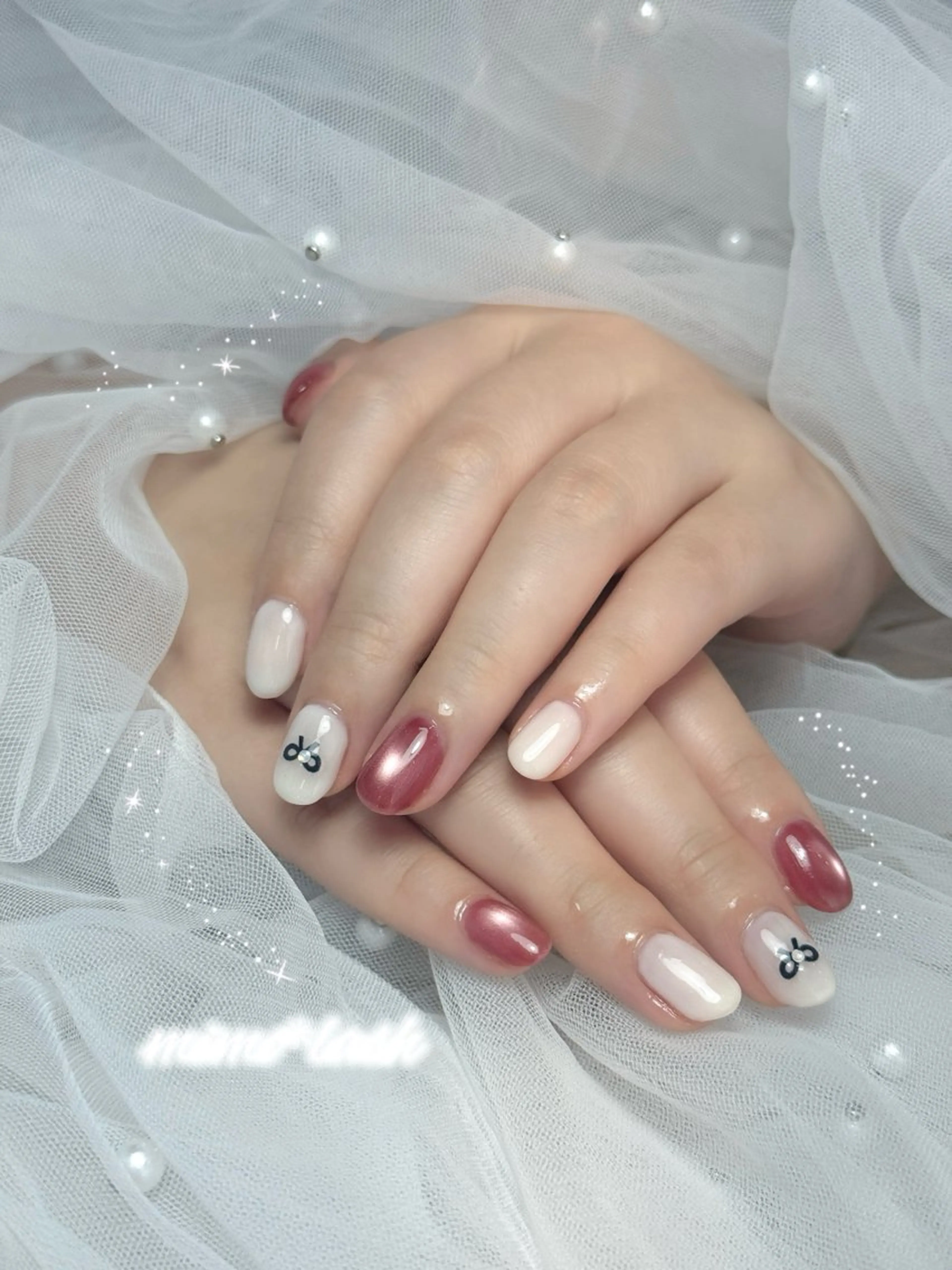 ネイル ハンドネイル mimo*lash 🩰kanatsuのネイルデザイン