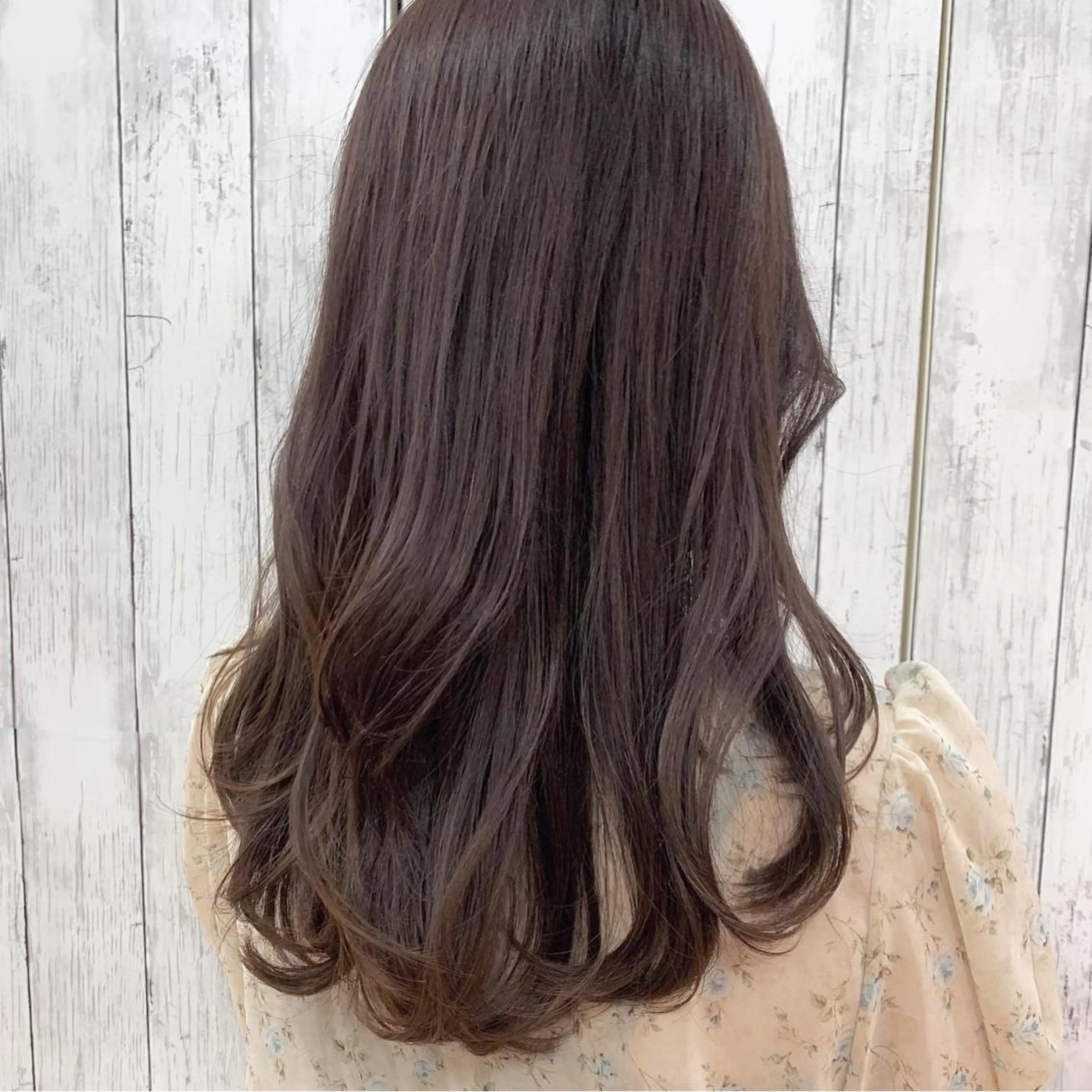 ロング カラー ラベンダーカラー ヘアカラー ayaka 大宮のヘアスタイル